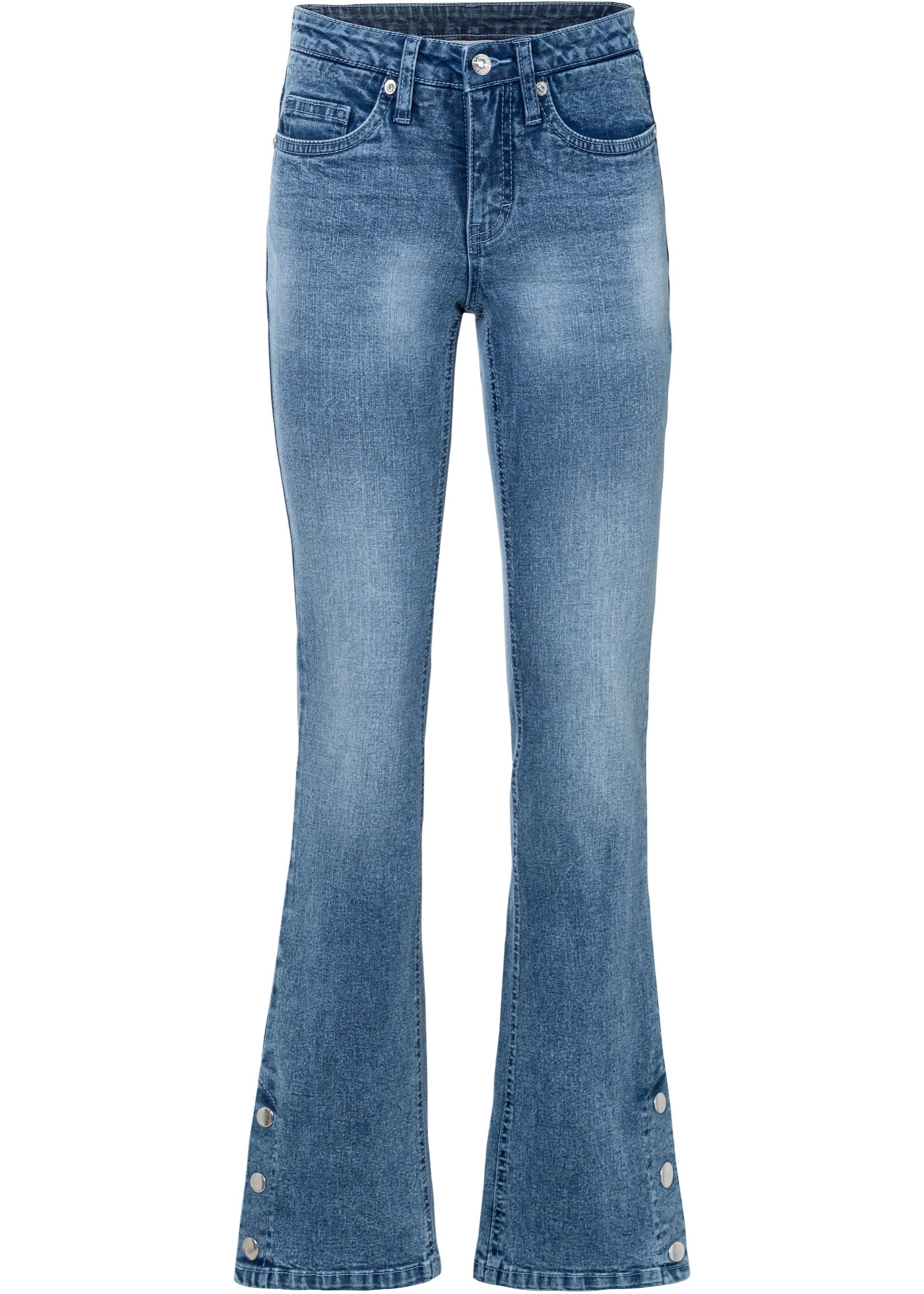 Stretch jeans, bootcut