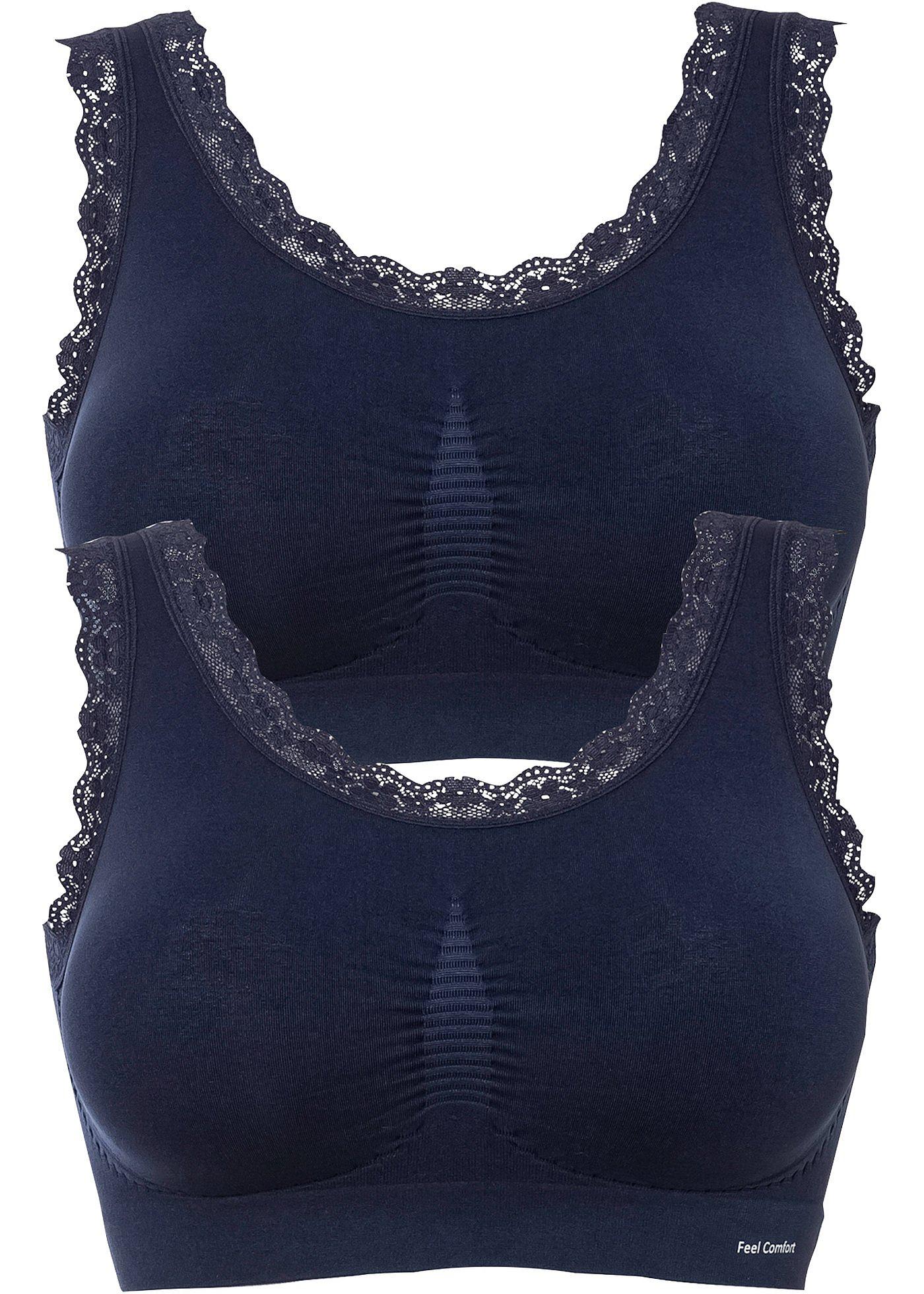 Feel Comfort naadloze bralette (set van 2)