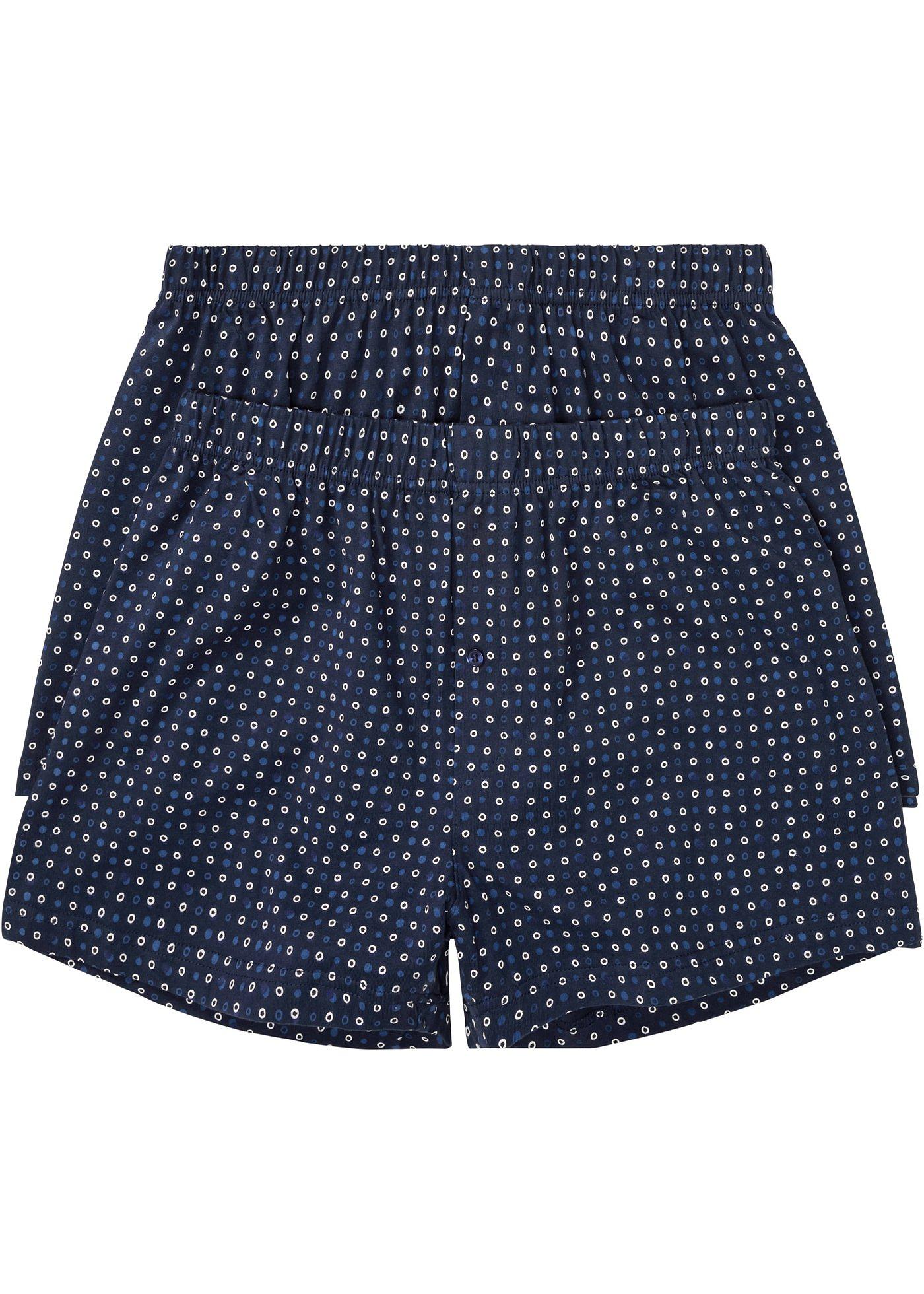 Wijde jersey boxershort (set van 2)