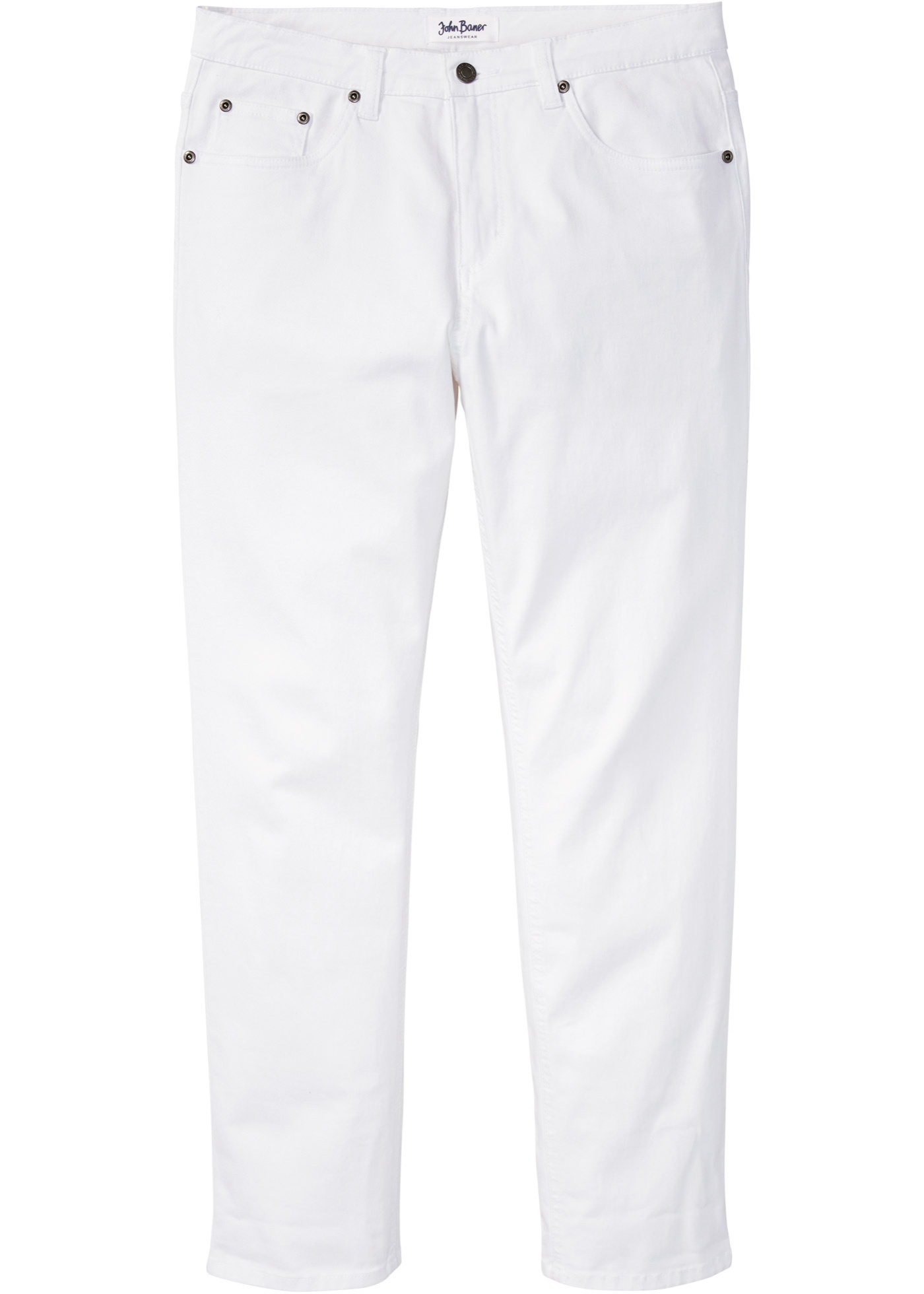 Classic fit stretch jeans, tapered