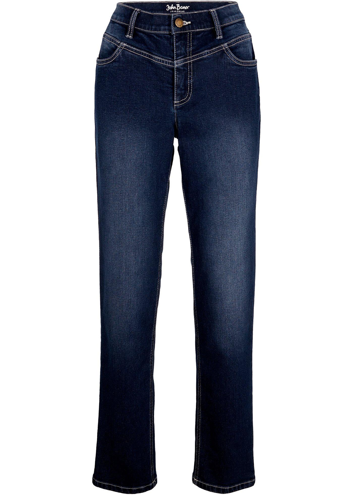 Stretch jeans, straight