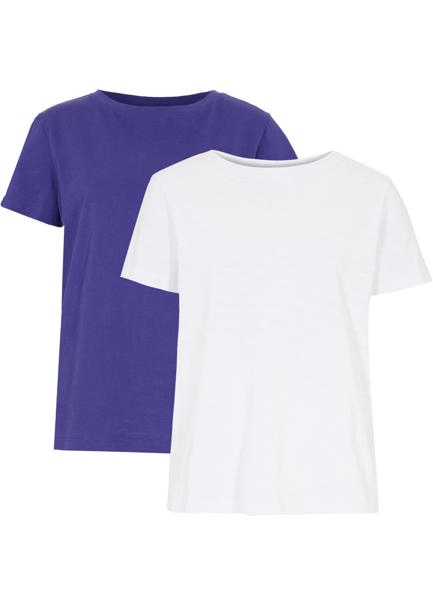 Basic shirt (set van 2) met korte mouw