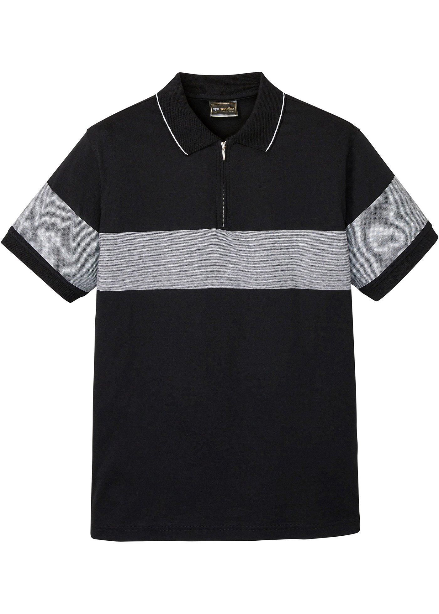 Poloshirt met ritssluiting