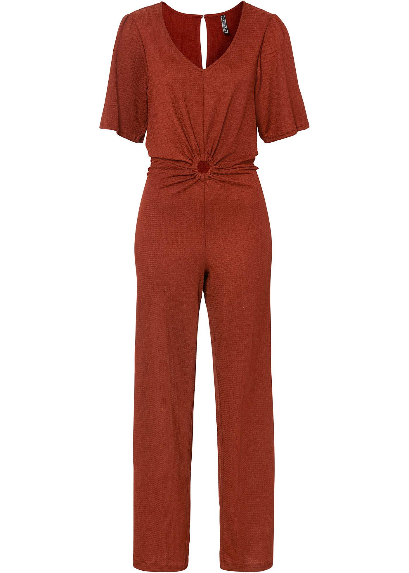 Jumpsuit van jersey-crêpe