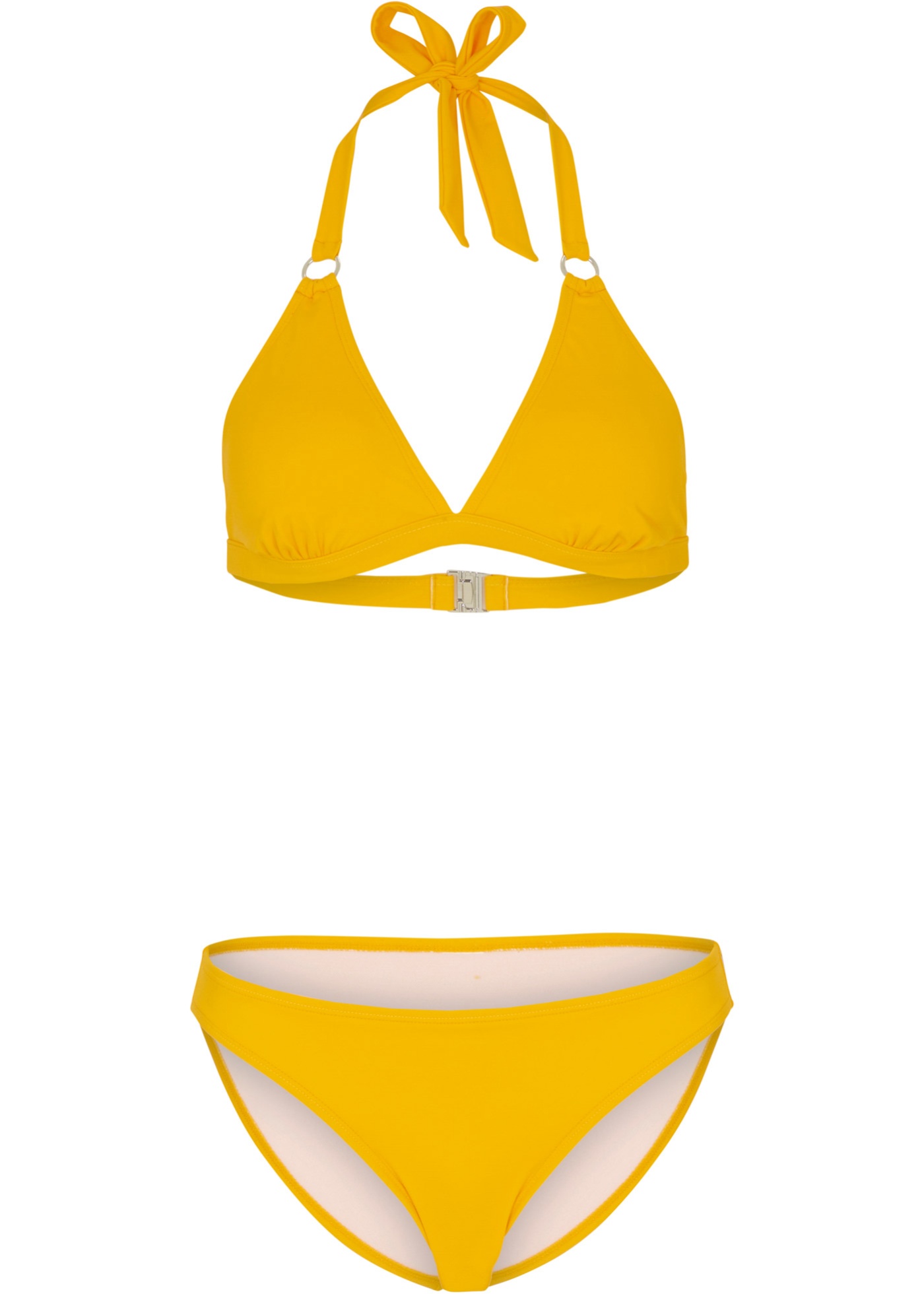 Halter bikini (2-dlg. set) met gerecycled polyamide