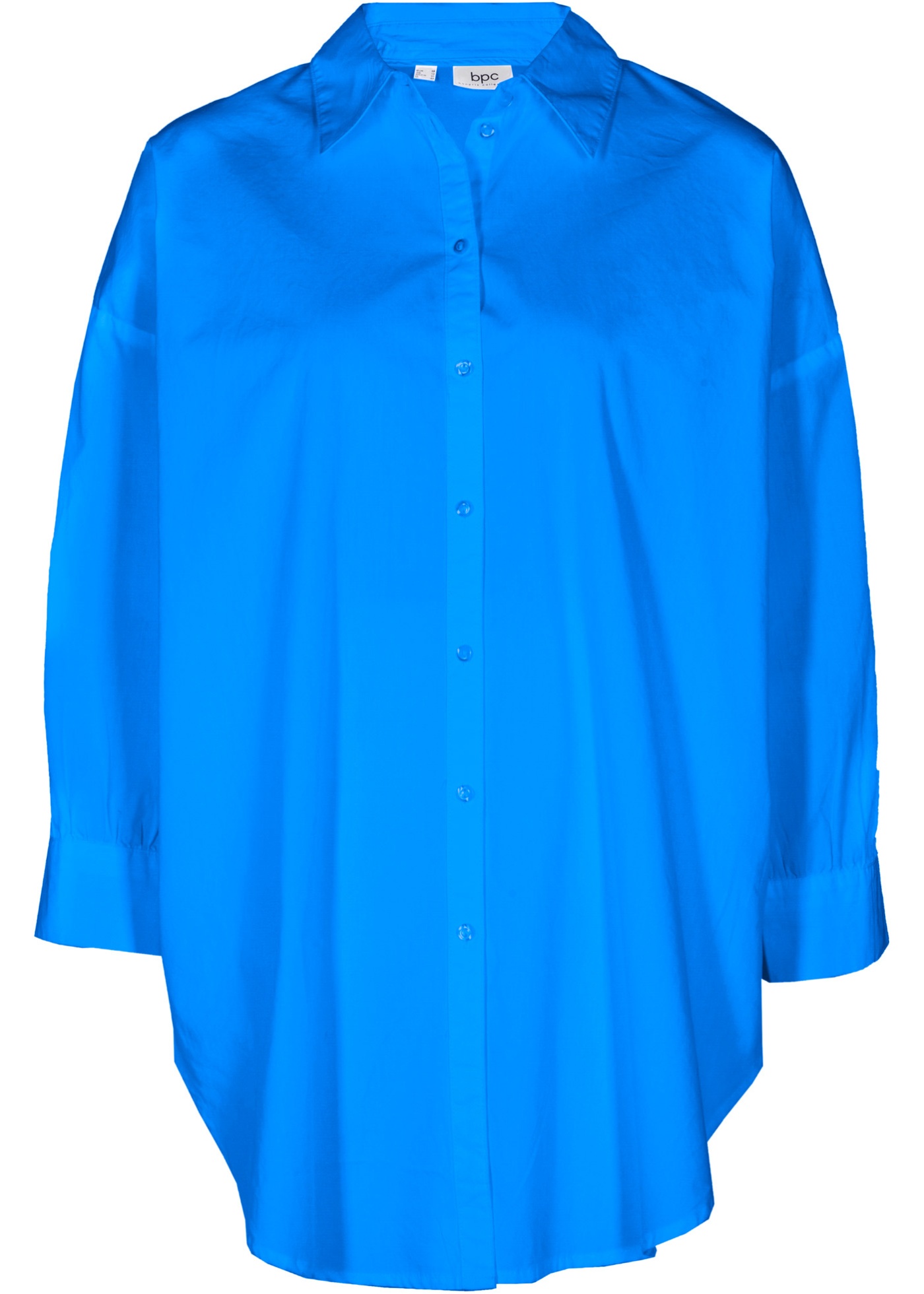 Oversized blouse met 3/4 mouwen
