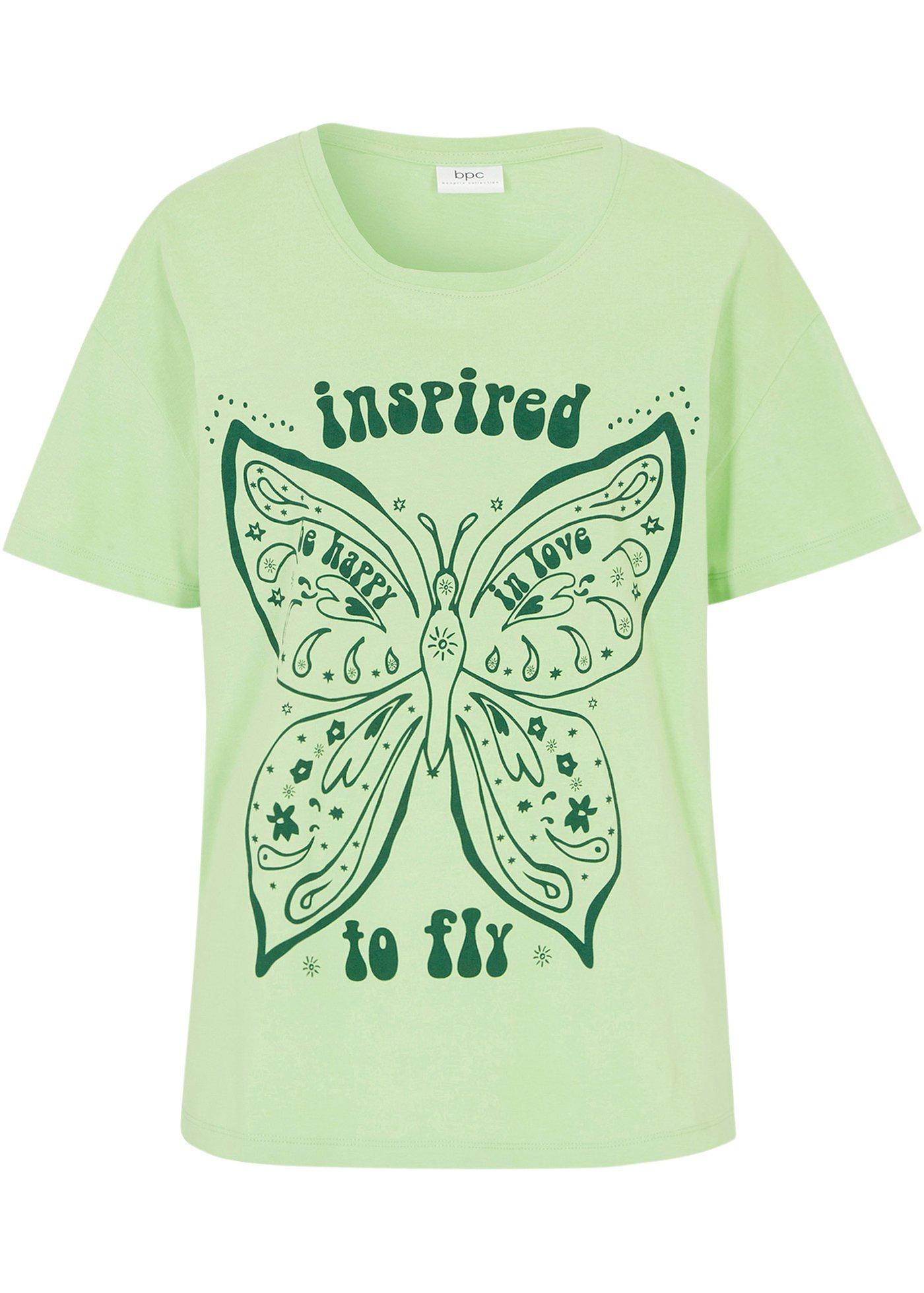 Katoenen T-shirt met print