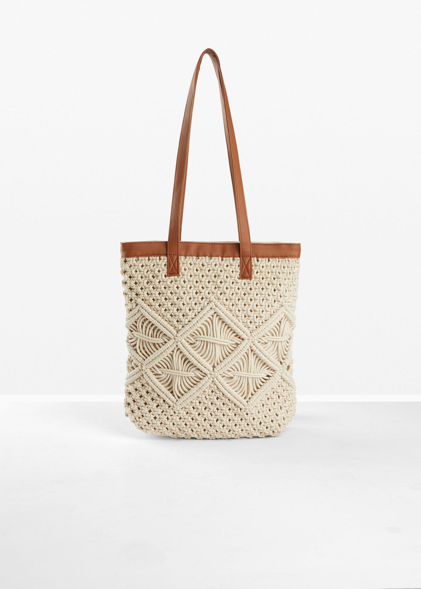 Macramé shopper