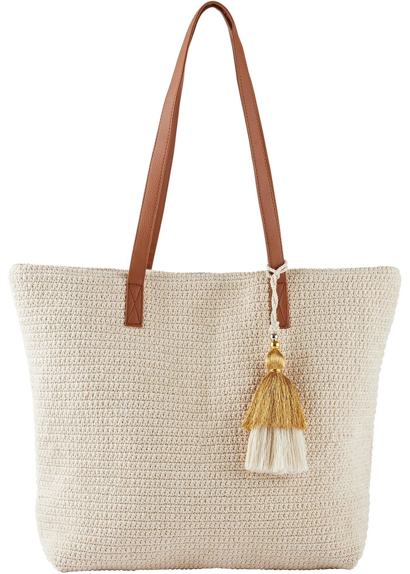 Macramé shopper