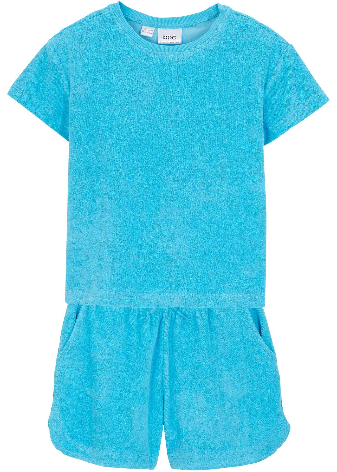 Frotté shirt en short (2-dlg. set)