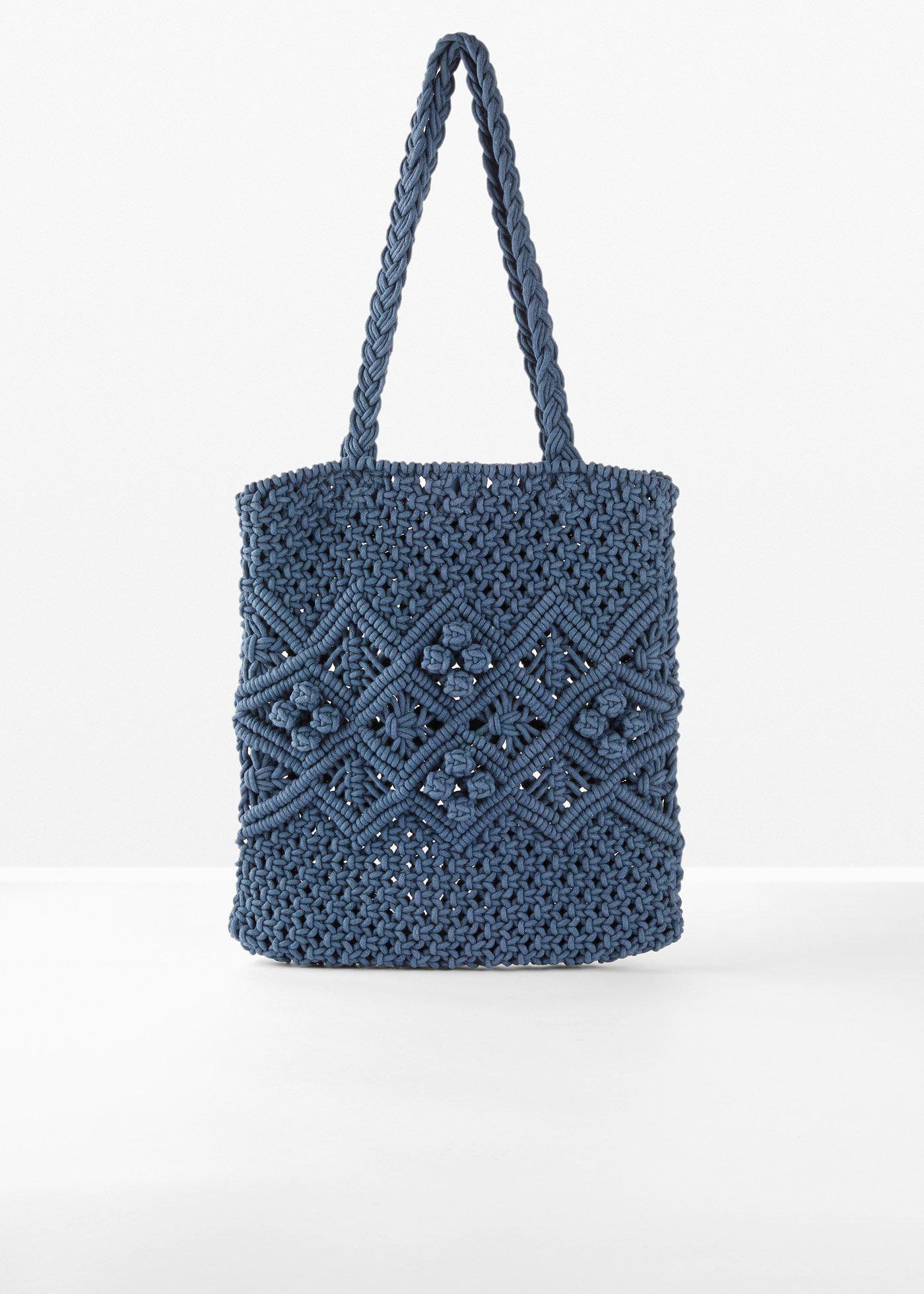 Macramé shopper