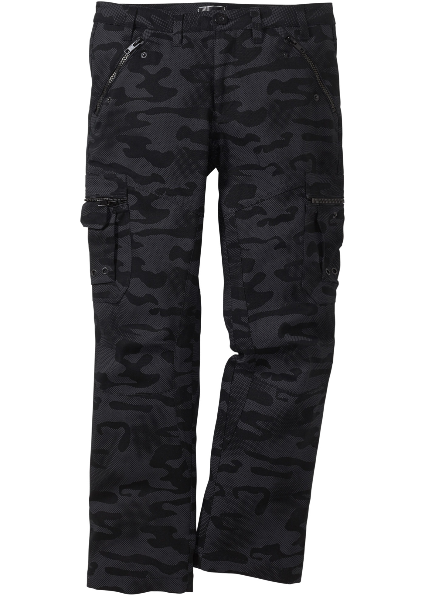 Baggy fit cargo broek, straight