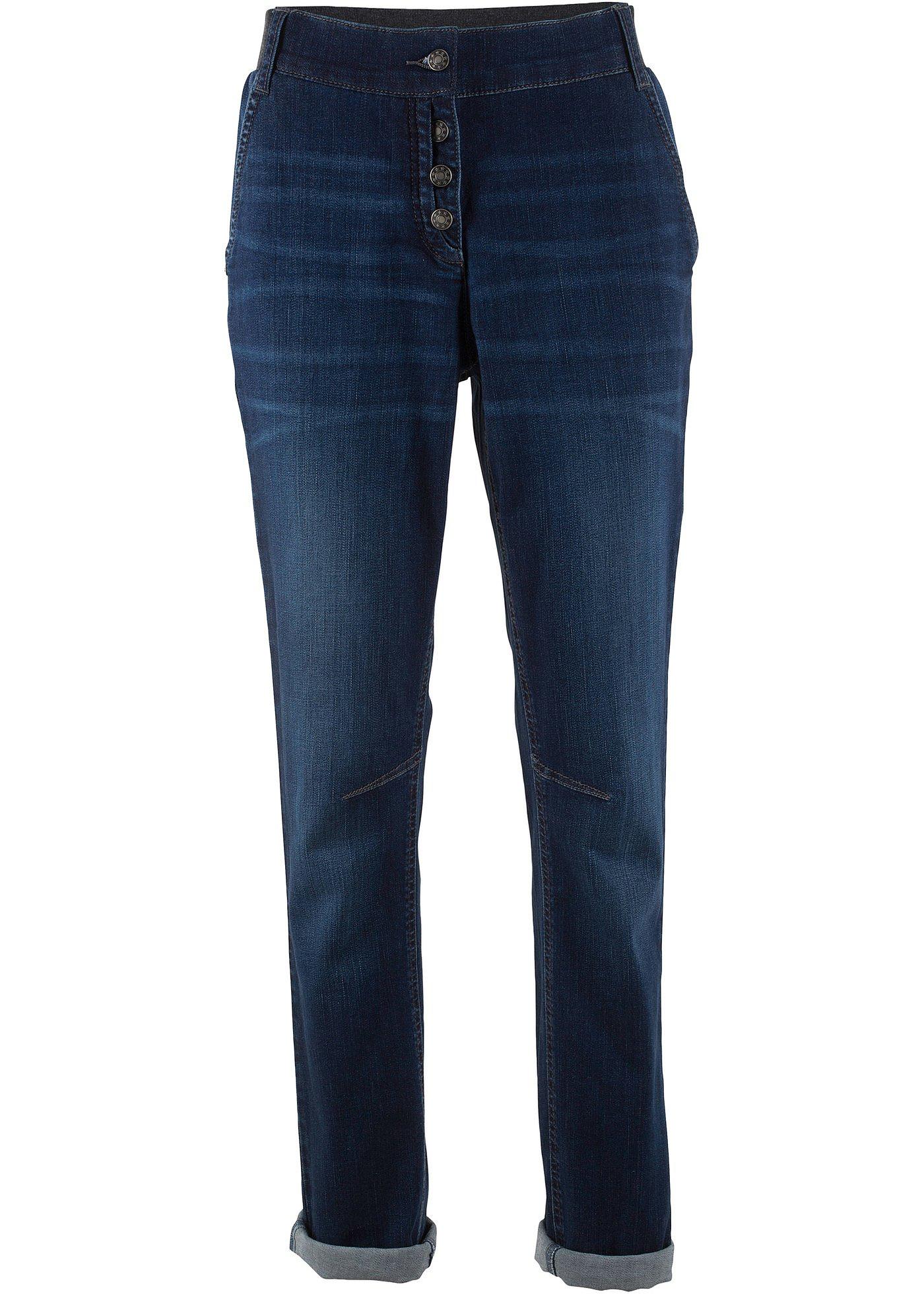 Stretch jeans met comfortband