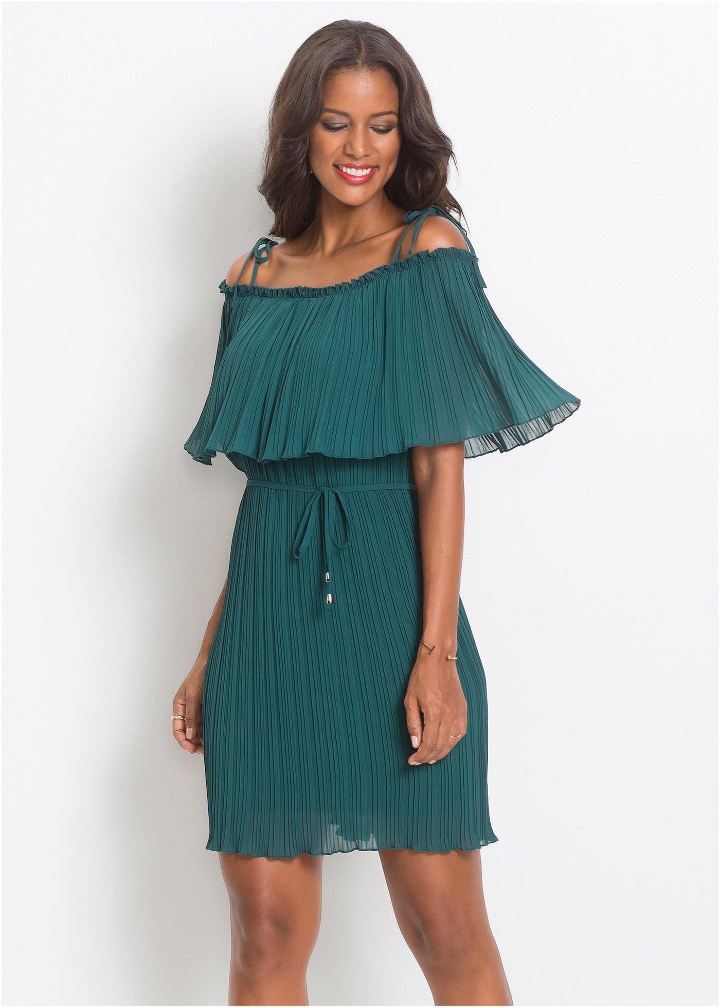 Bonprix Plissejurk bonprix kopen in de aanbieding