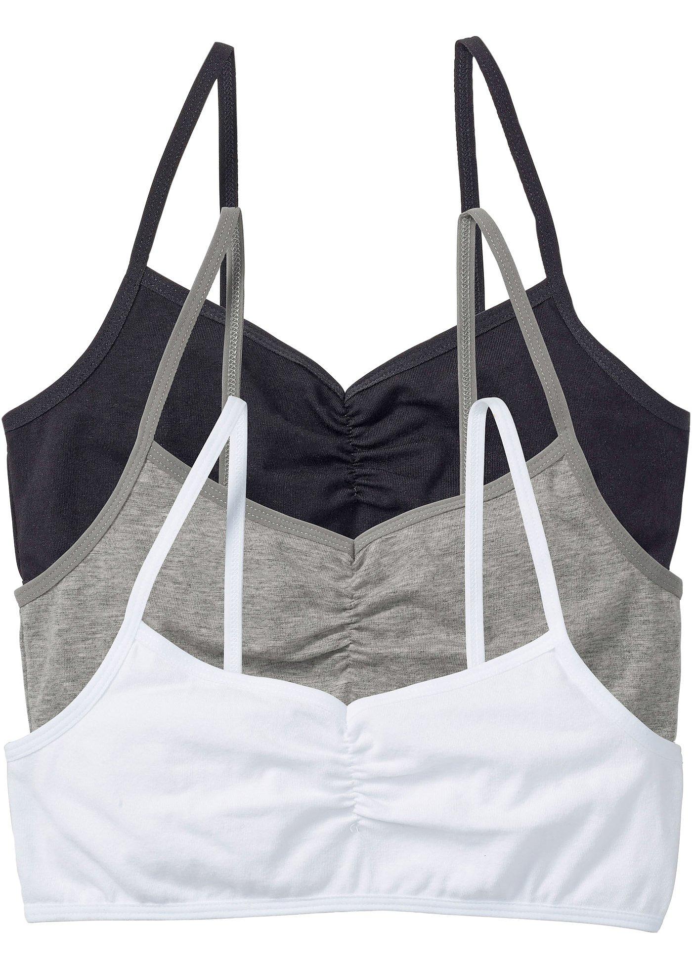 Meisjes bralette (set van 3)