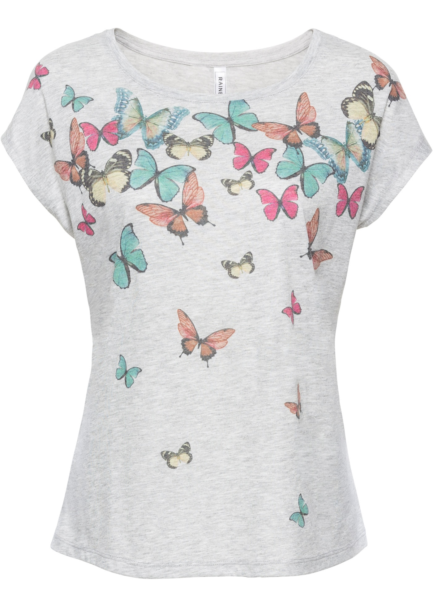 Shirt met vlinders