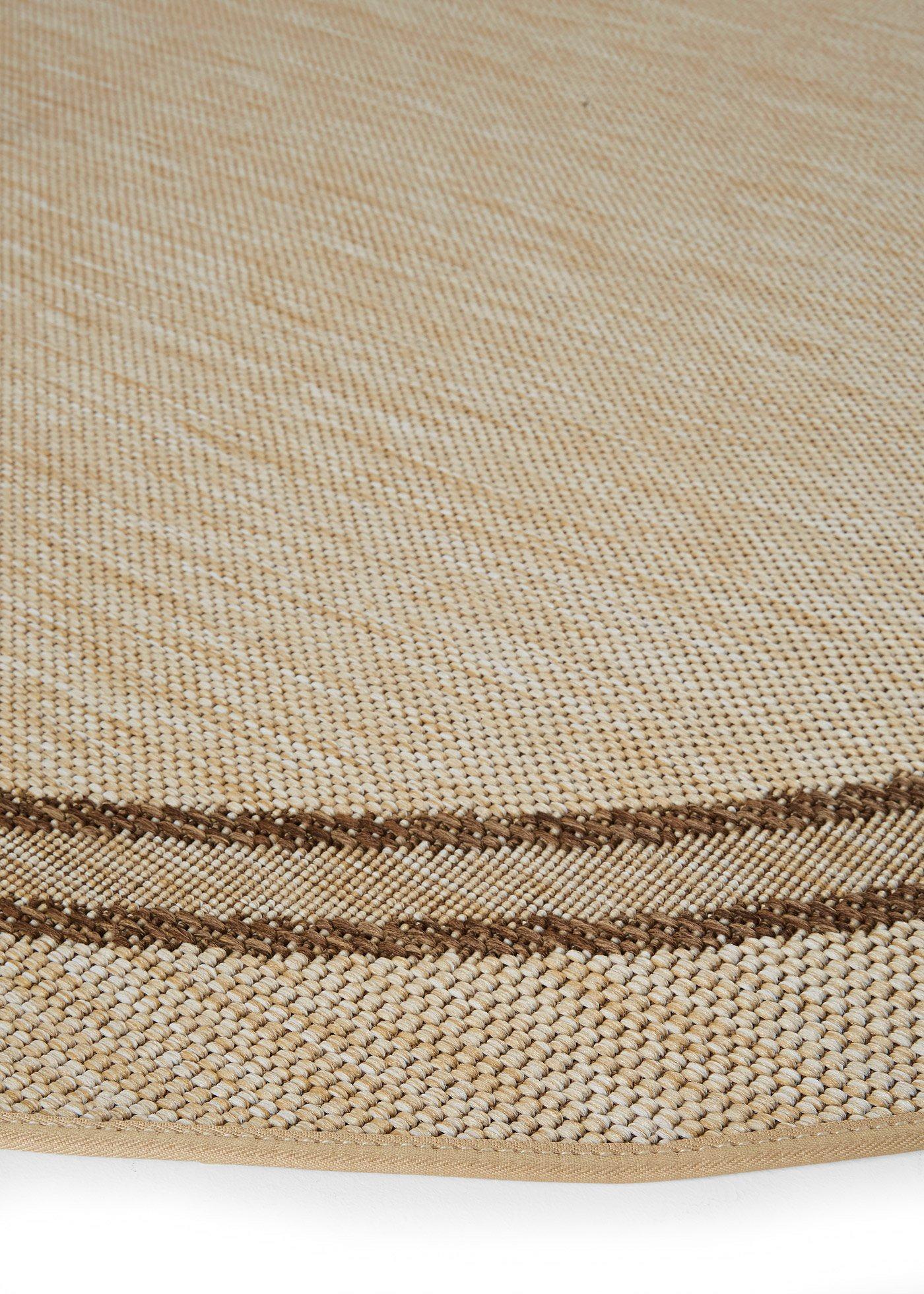 Rond binnen- en buitenkleed met boord Rond binnen- en buitenkleed met boord