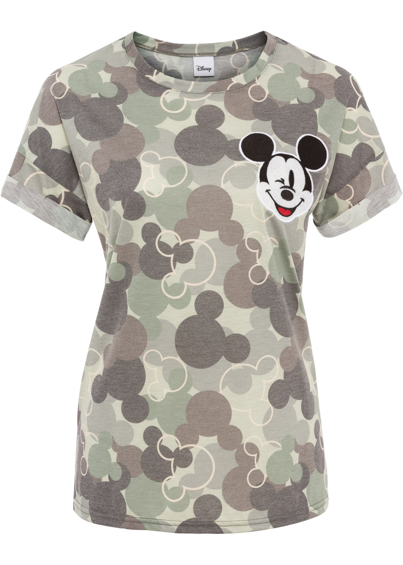 Shirt Mickey Mouse camouflage