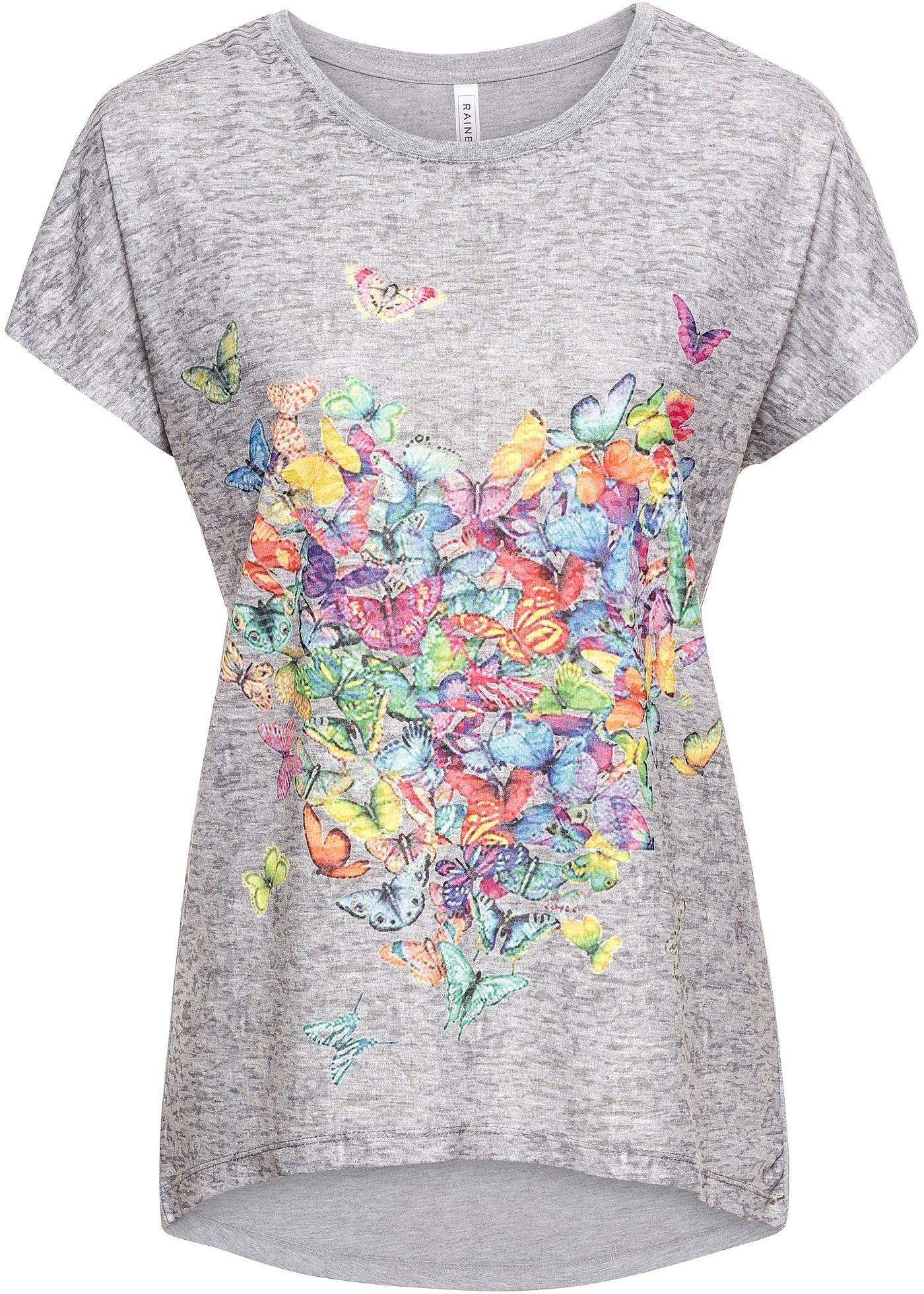 Shirt met vlinderprint