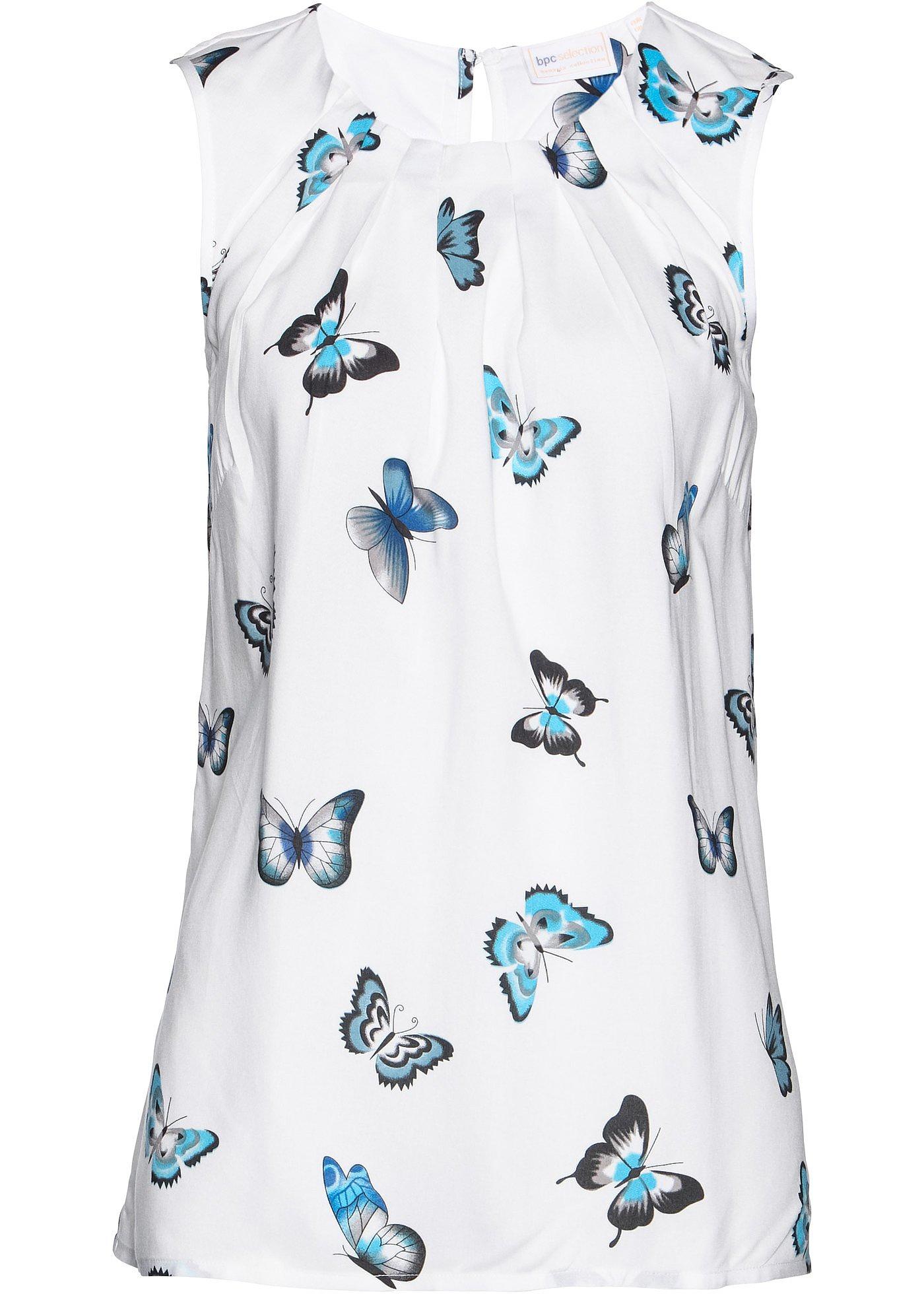 Blousetop met print