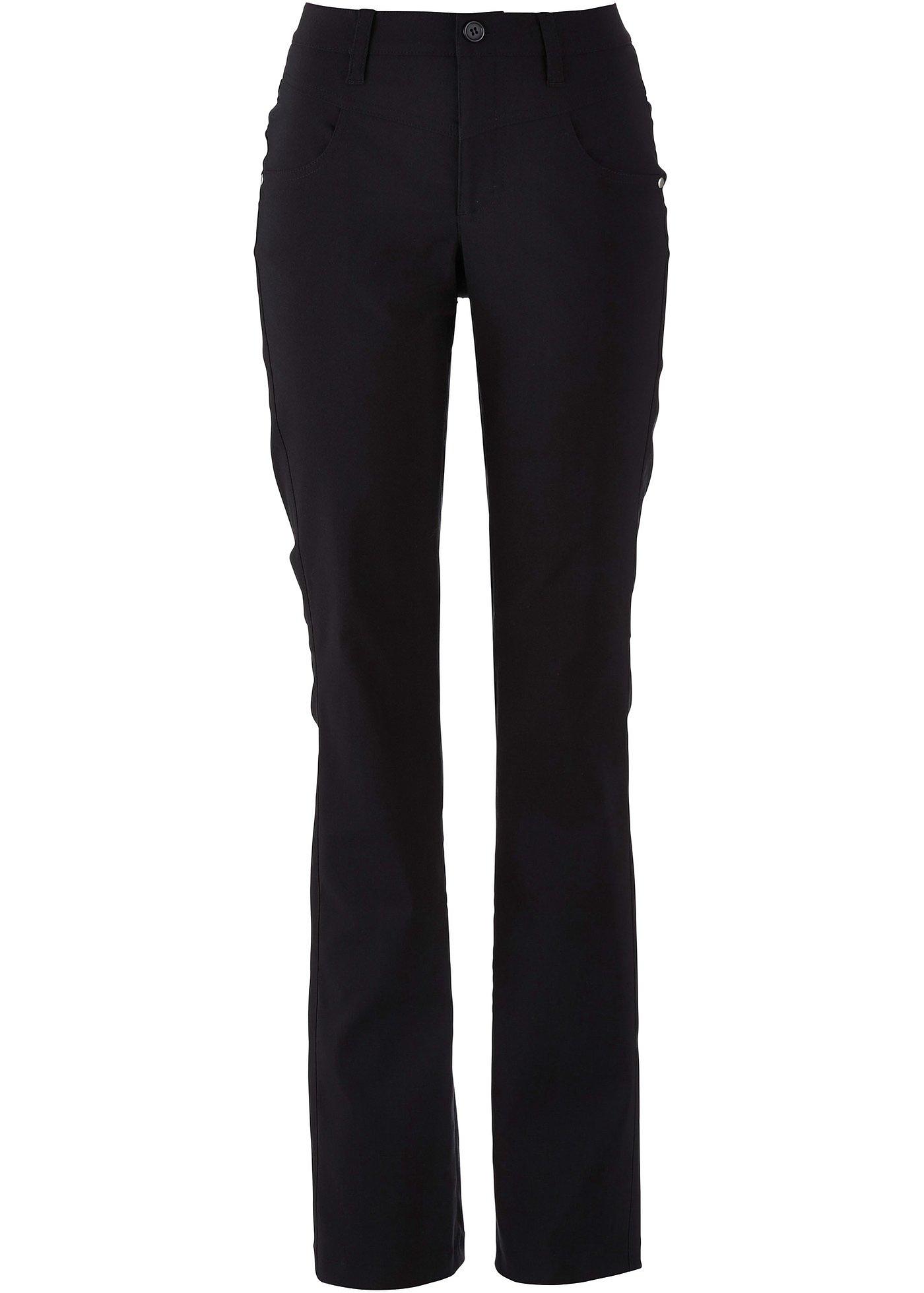 Stretch broek van bengaline, bootcut