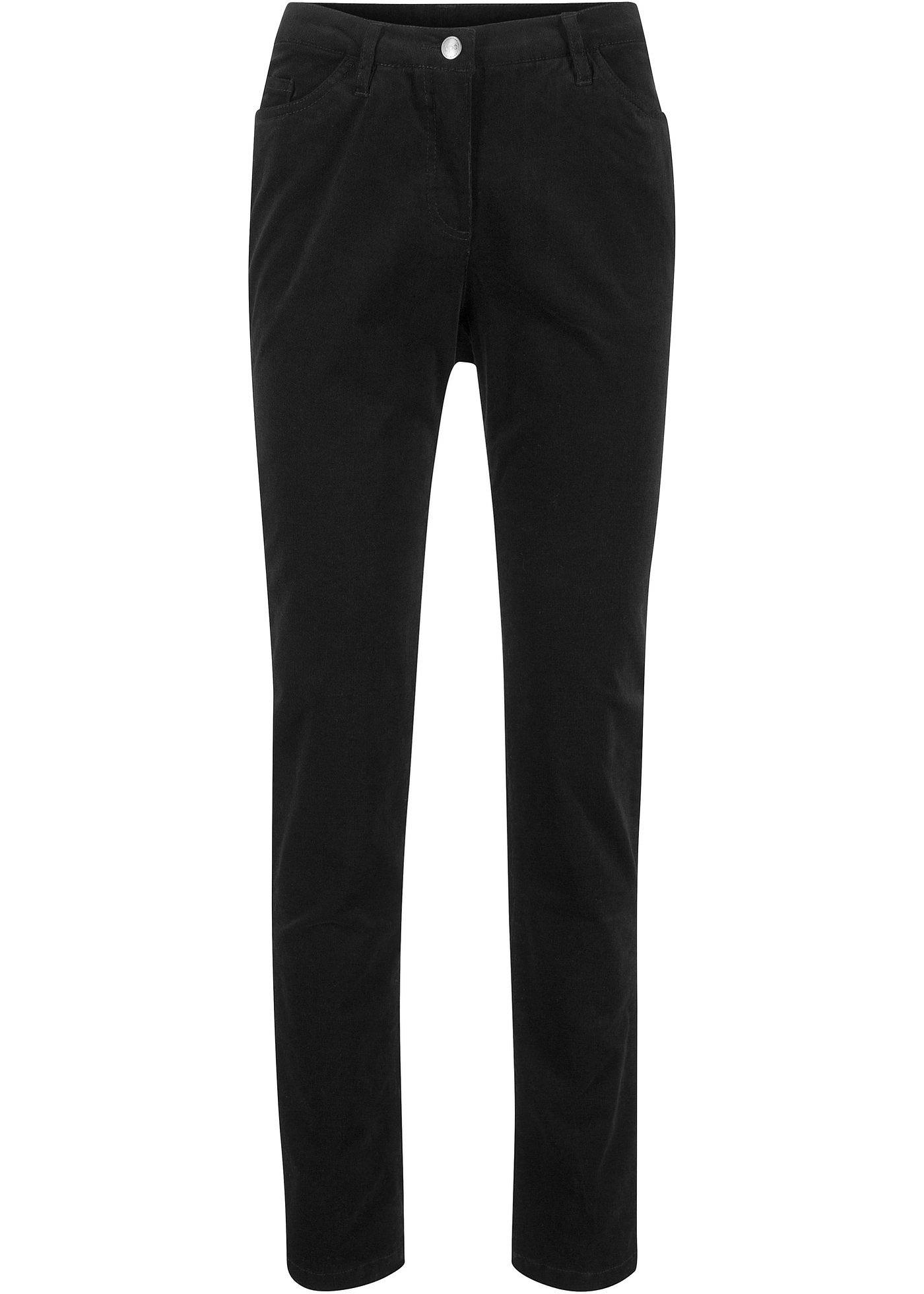 Stretch corduroy broek, slim fit