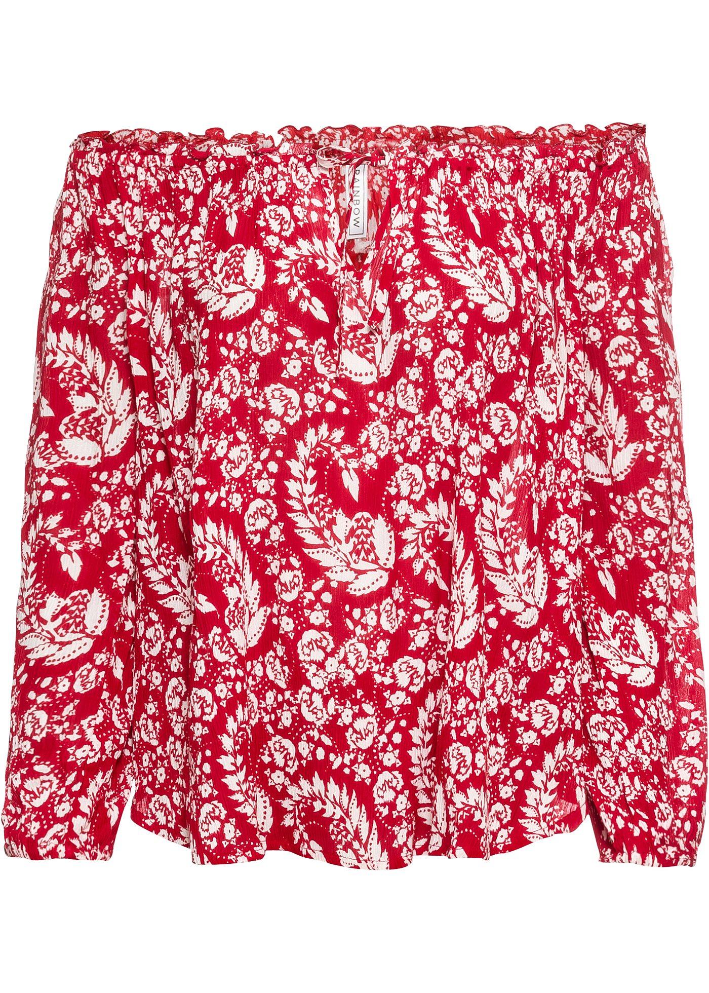 Rainbow Carmen Blouse rainbow kopen in de aanbieding