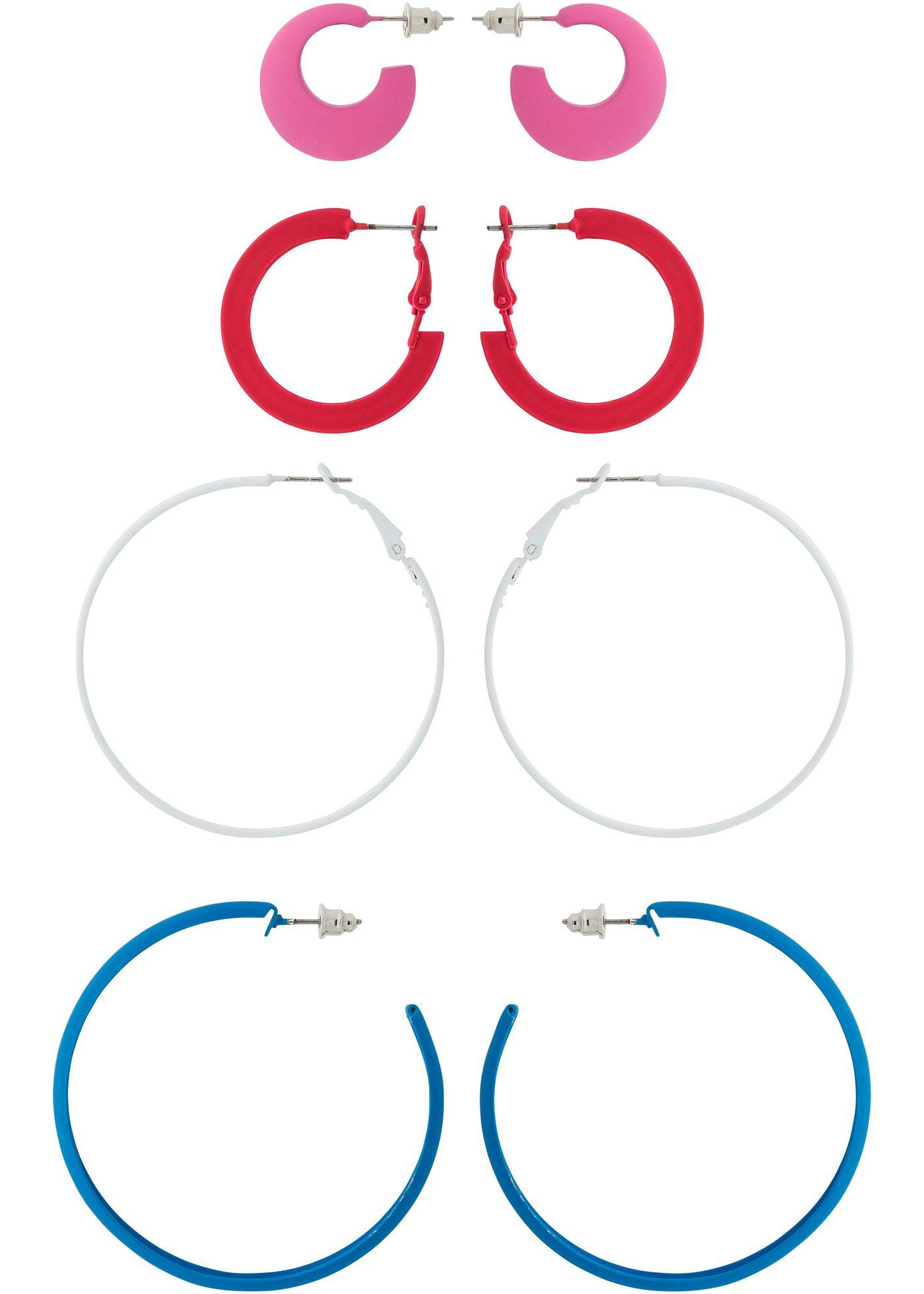 Rainbow Oorbellen 4 Paar rainbow kopen in de aanbieding