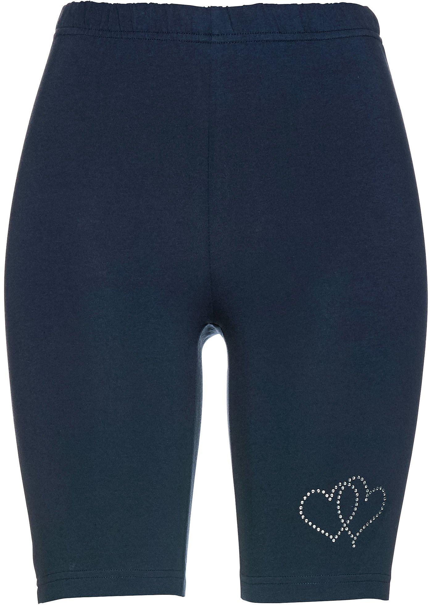 Korte legging met applicatie