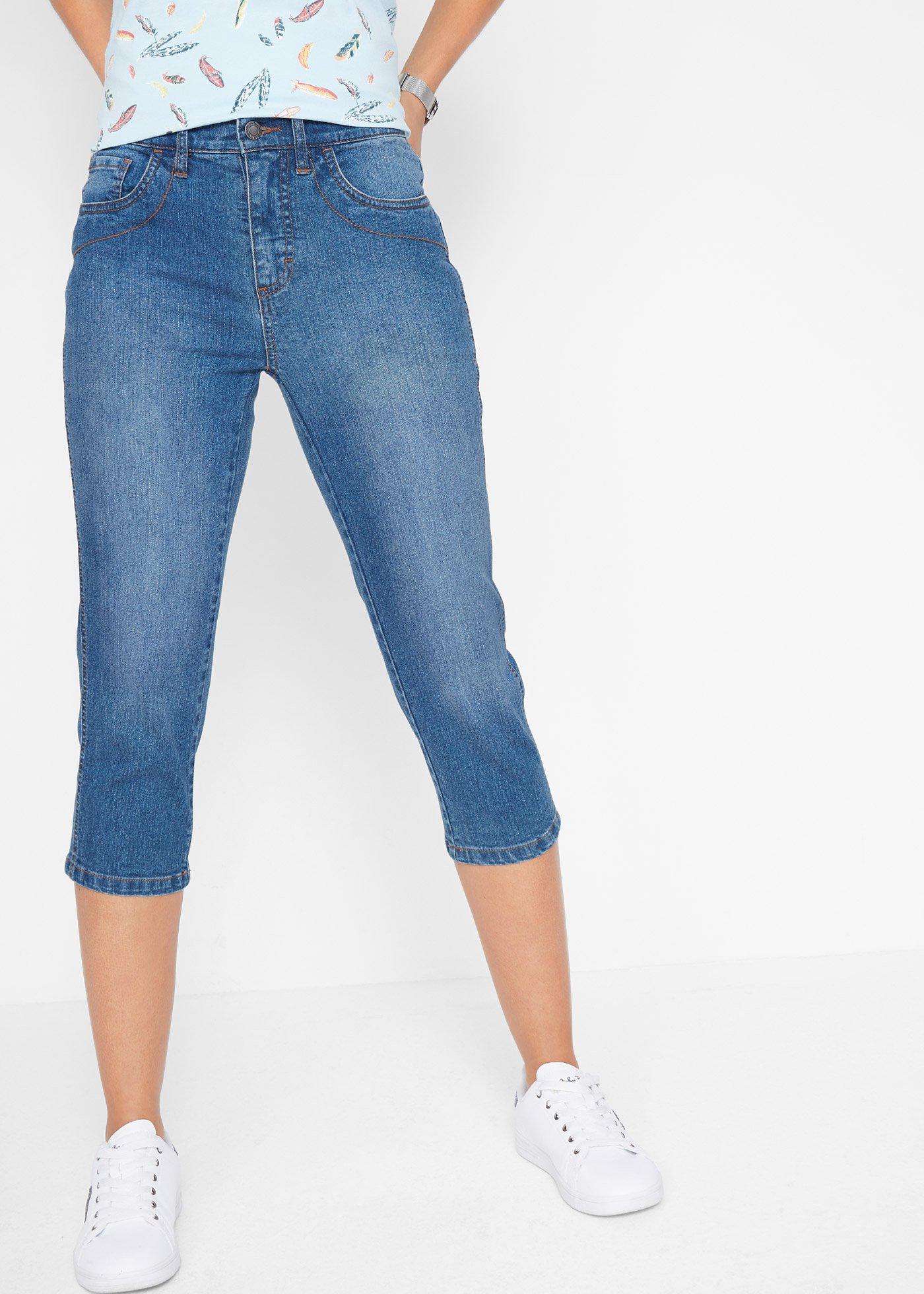 Bonprix Afkledende Capri Jeans bonprix kopen in de aanbieding Bonprix Afkledende Capri Jeans bonprix kopen in de aanbieding