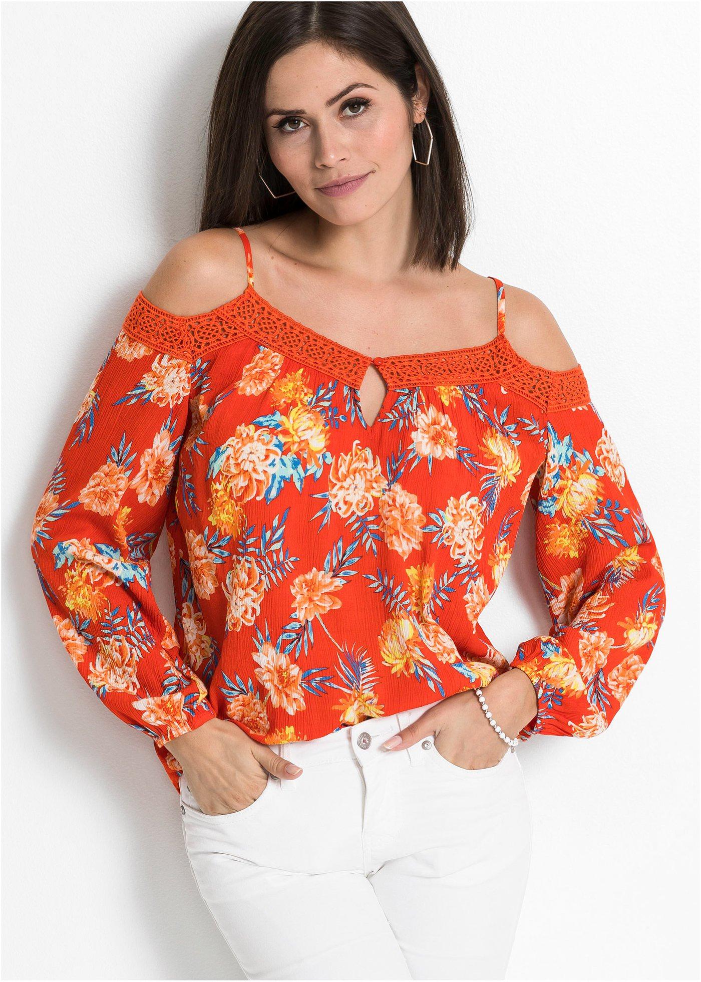 Bonprix Off Shoulder Blouse bonprix kopen in de aanbieding