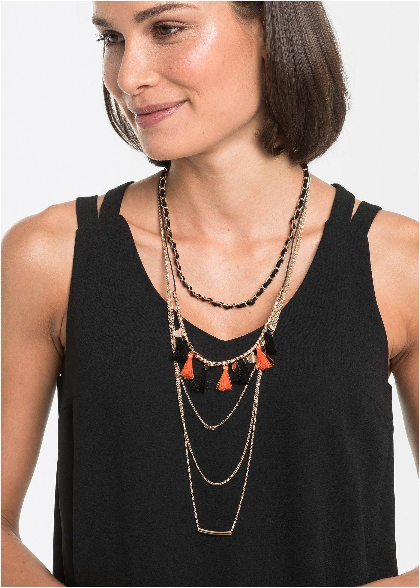 Bonprix Halsketting 4 Dlg Set bonprix kopen in de aanbieding