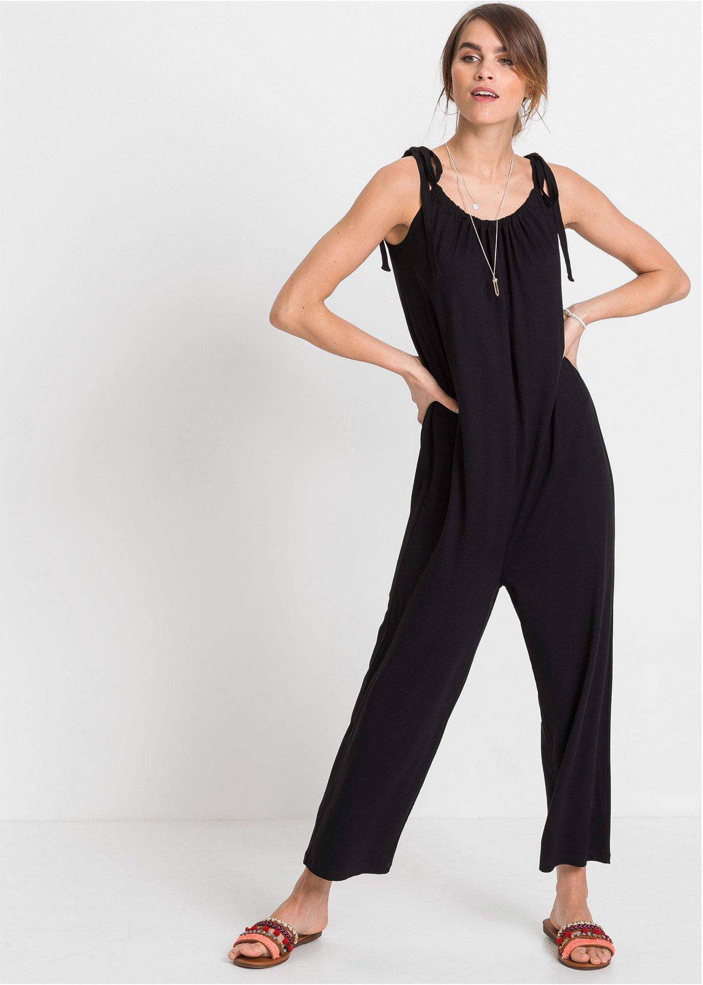 Jumpsuit zwart RAINBOW bestel online bonprix.nl