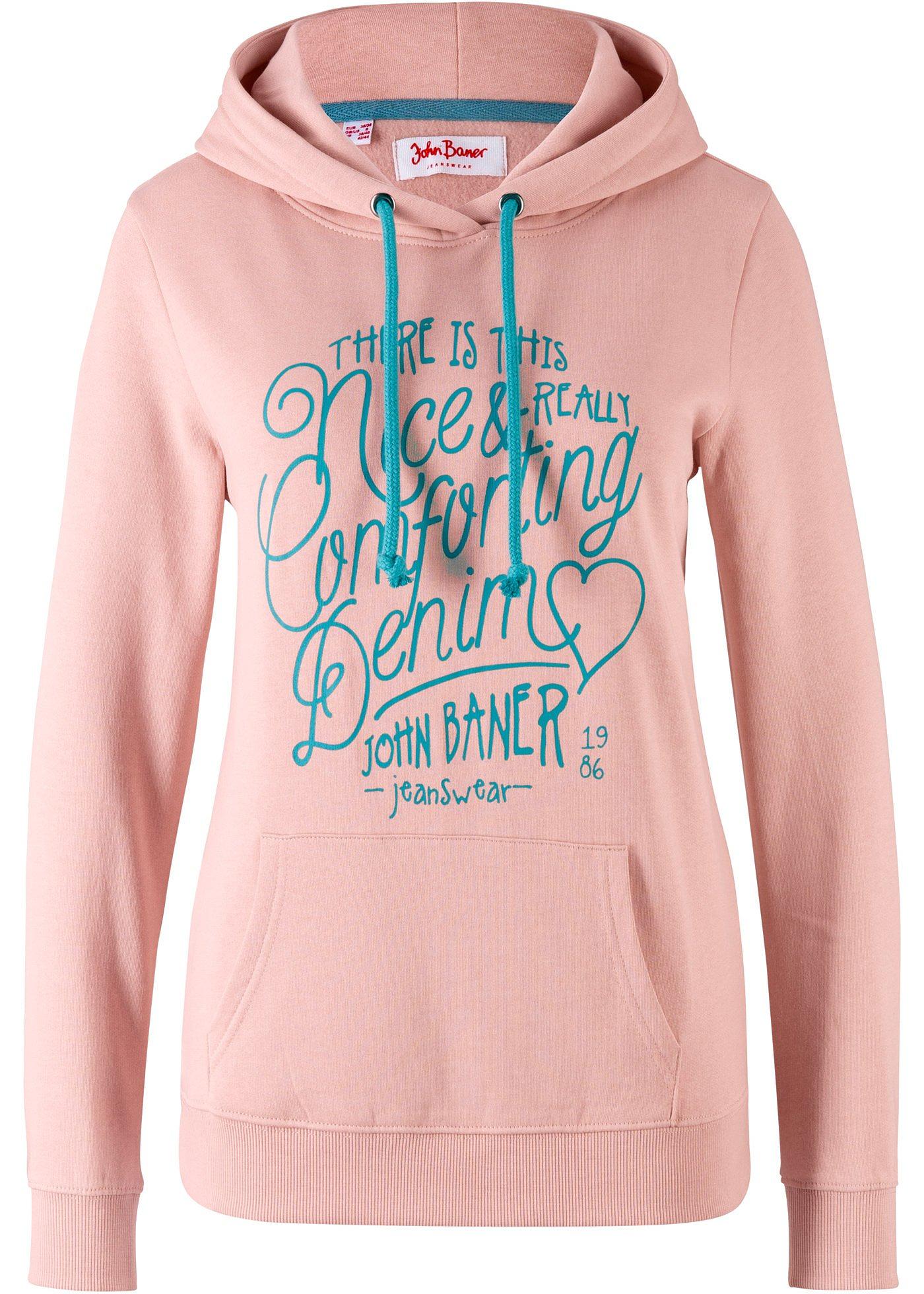 Hoodie met print