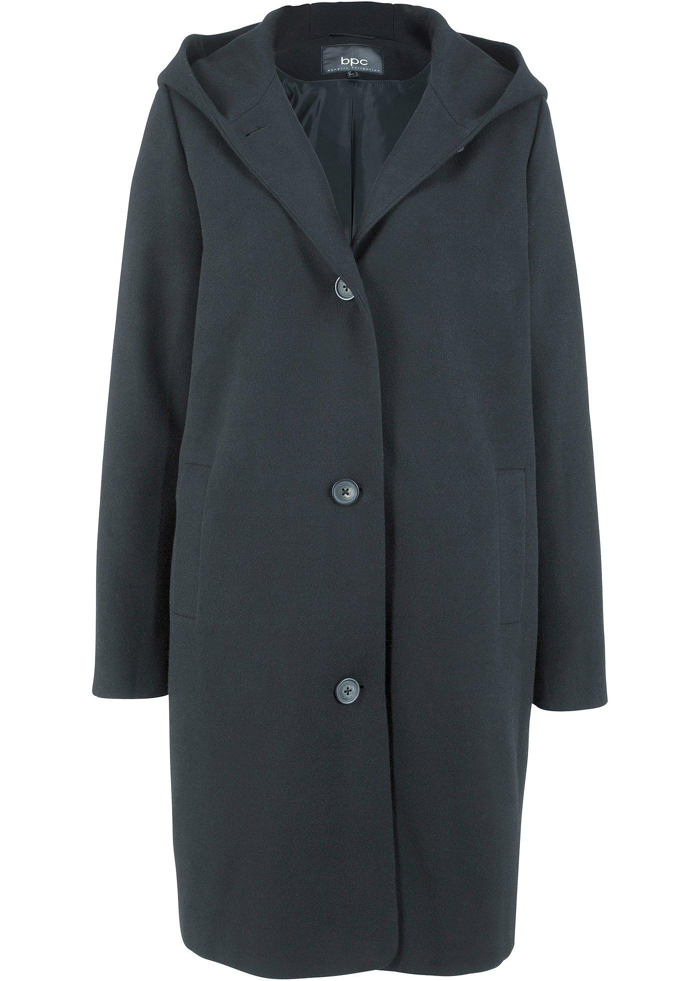 Korte coat met capuchon