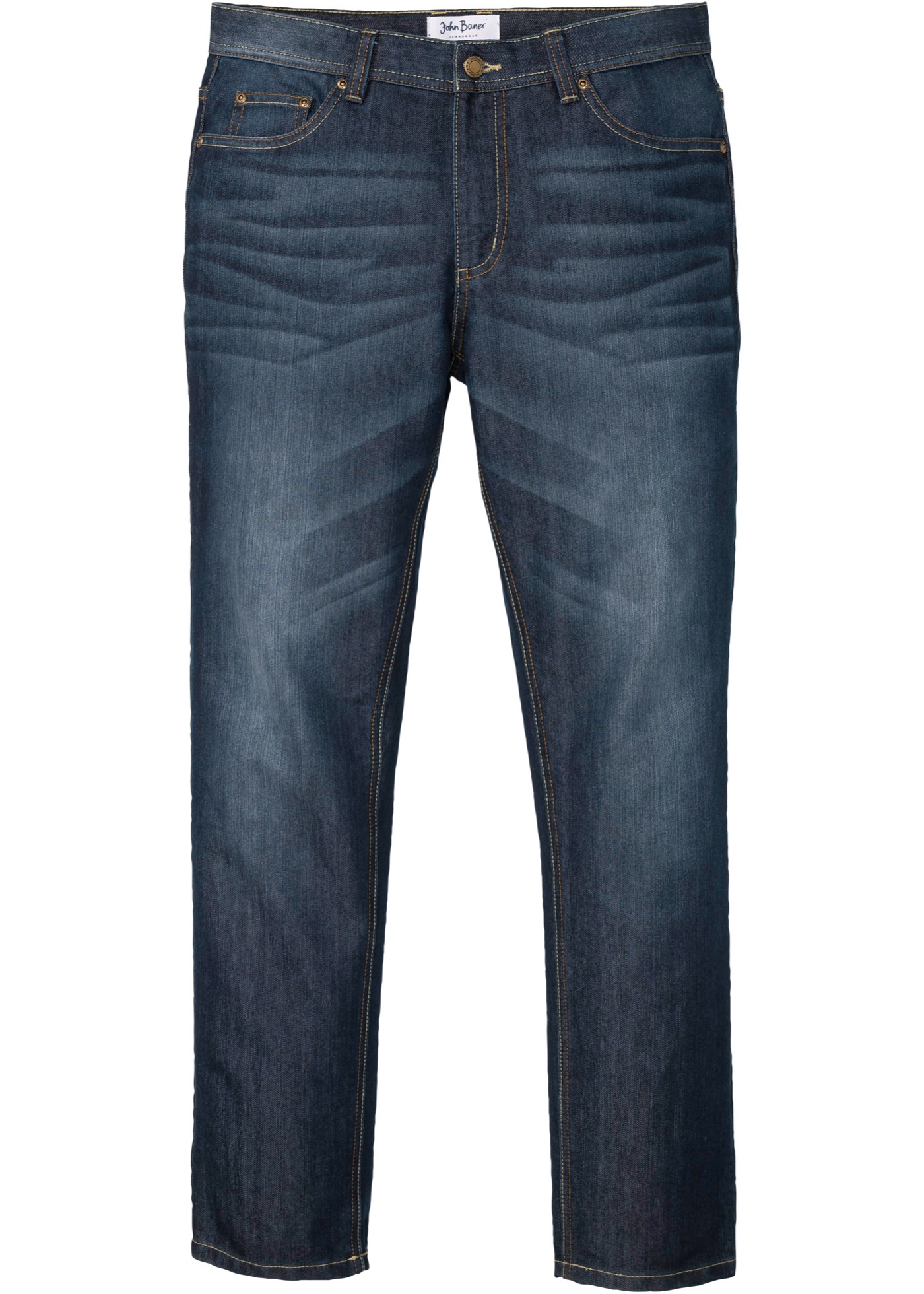 Loose fit jeans, tapered