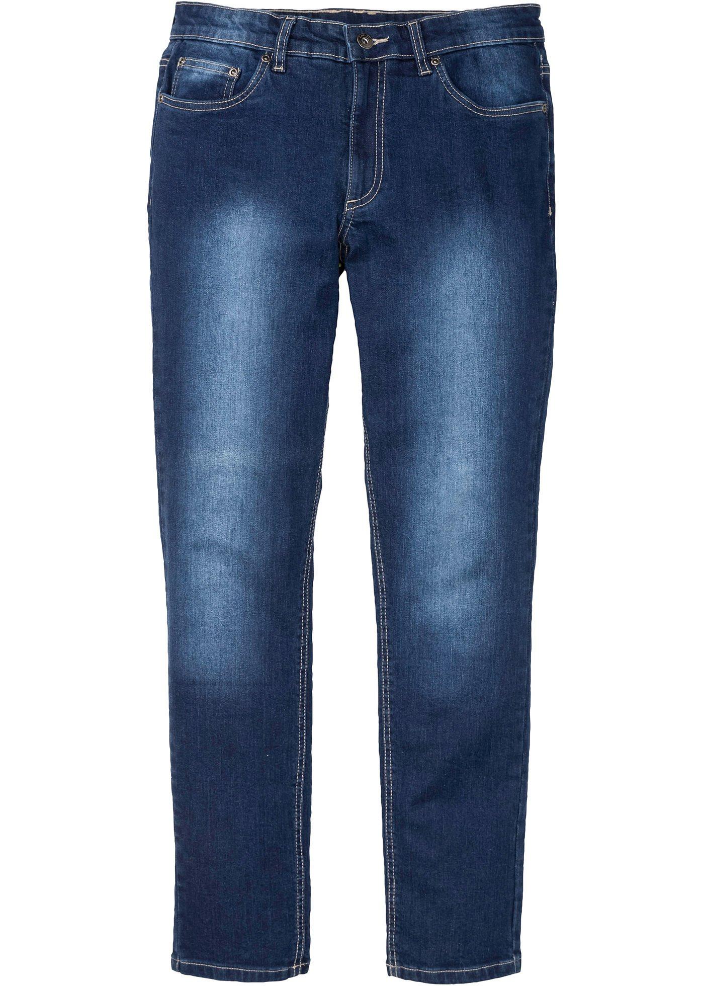 Slim fit stretch jeans, straight