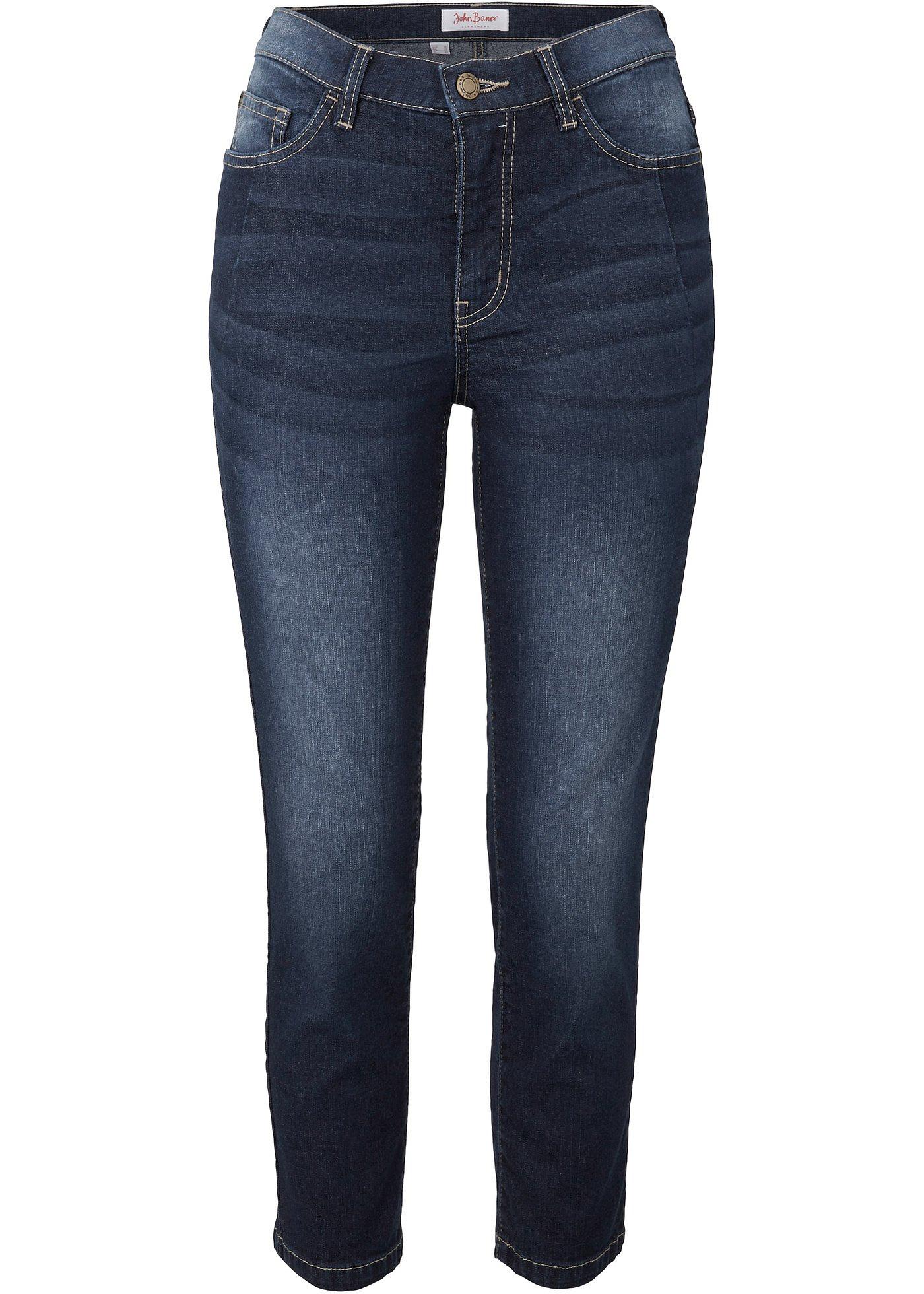 Soft stretch 7/8 jeans slim