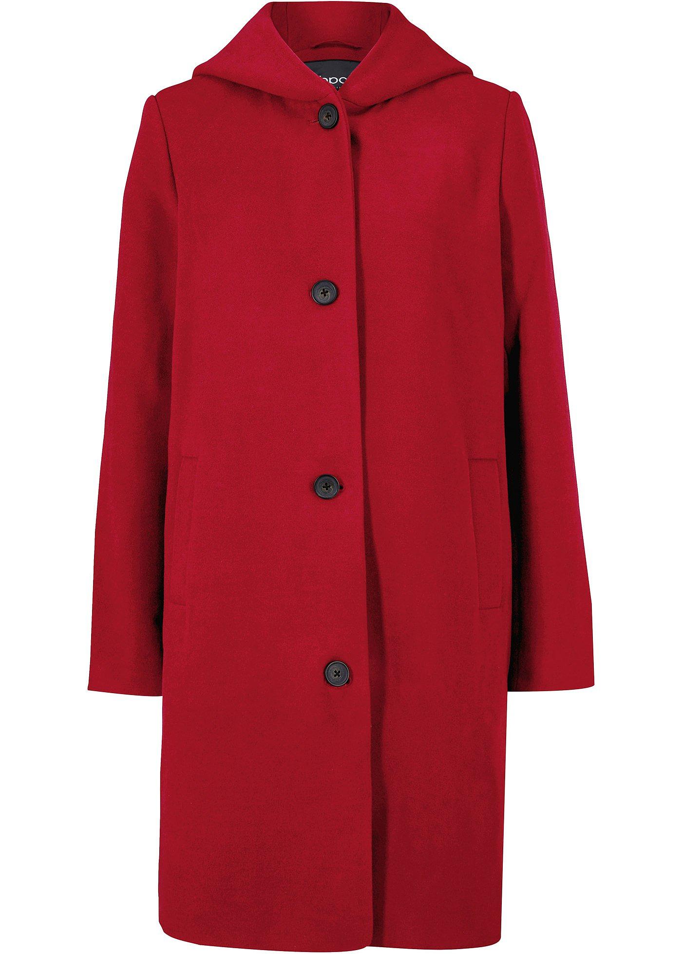 Korte coat met capuchon