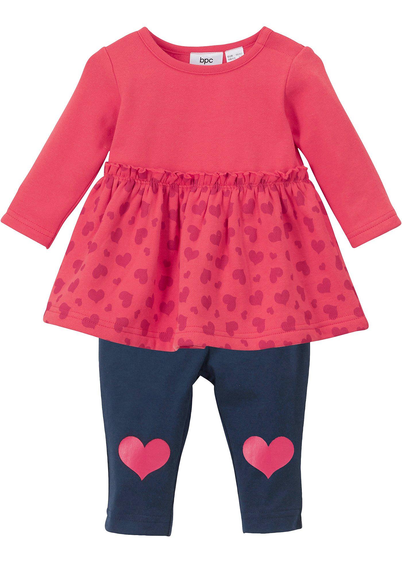 Baby sweatjurk en legging (2-dlg. set) biologisch katoen