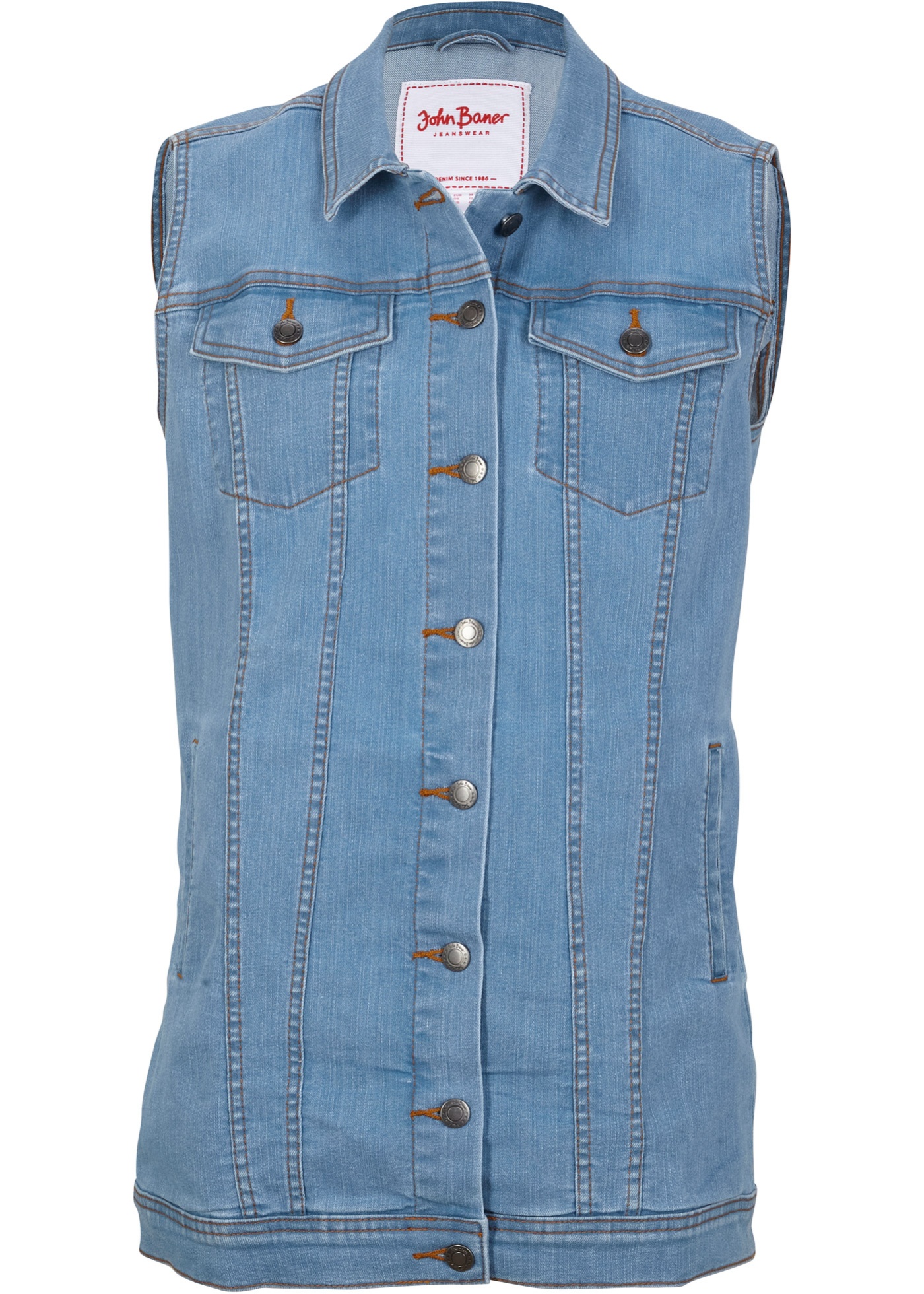 Stretch jeans gilet