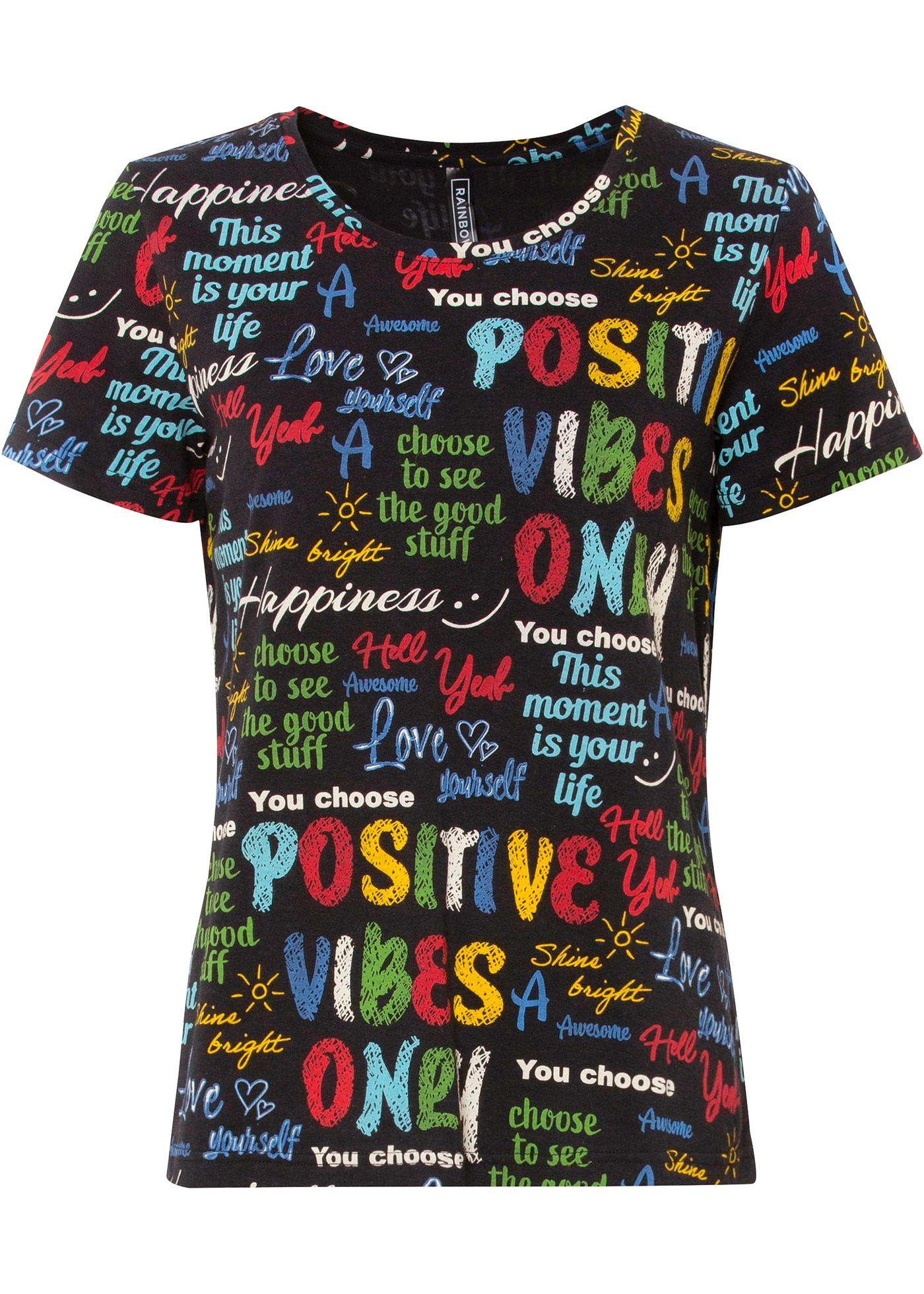 T-shirt met print