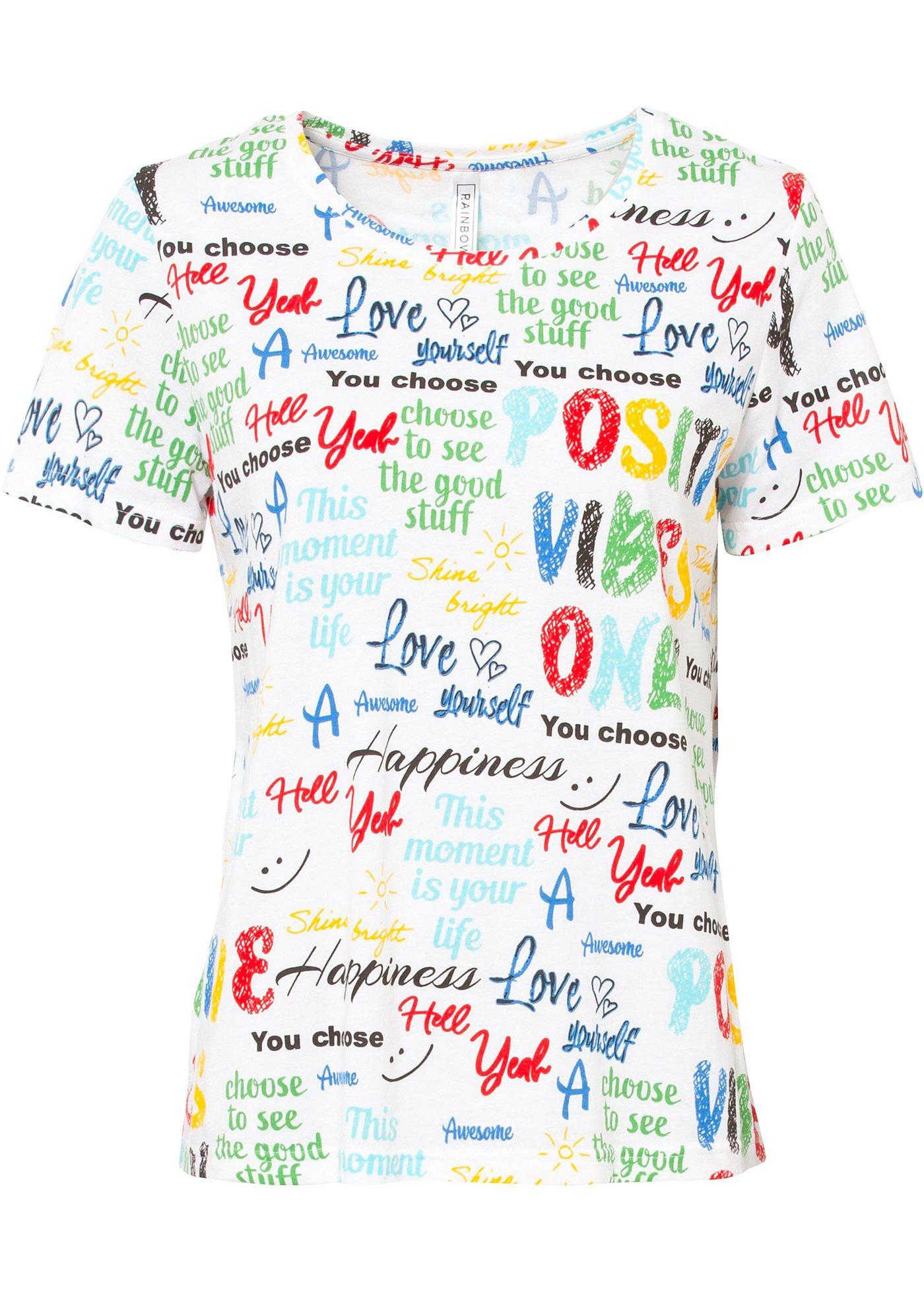 T-shirt met print