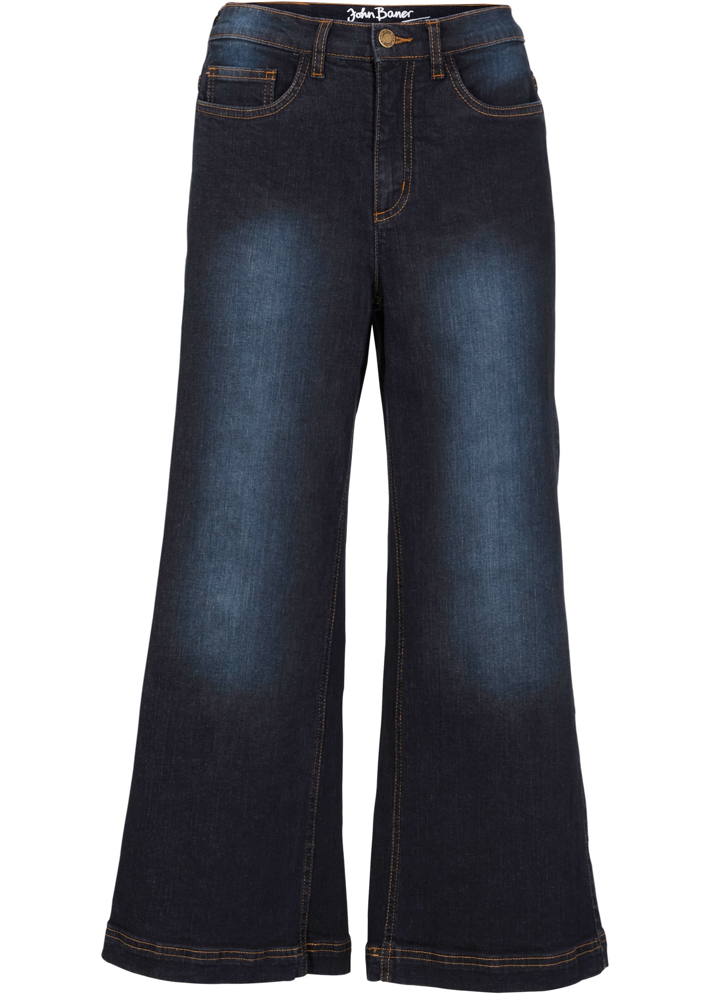 Corrigerende stretch jeans, culotte