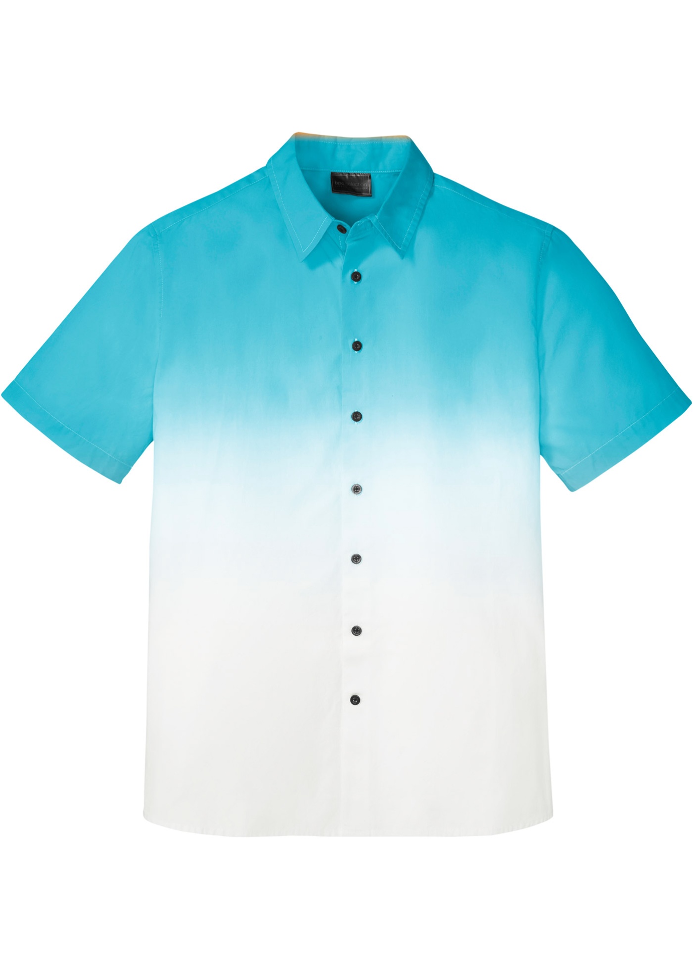 Overhemd met korte mouwen en kleurverloop