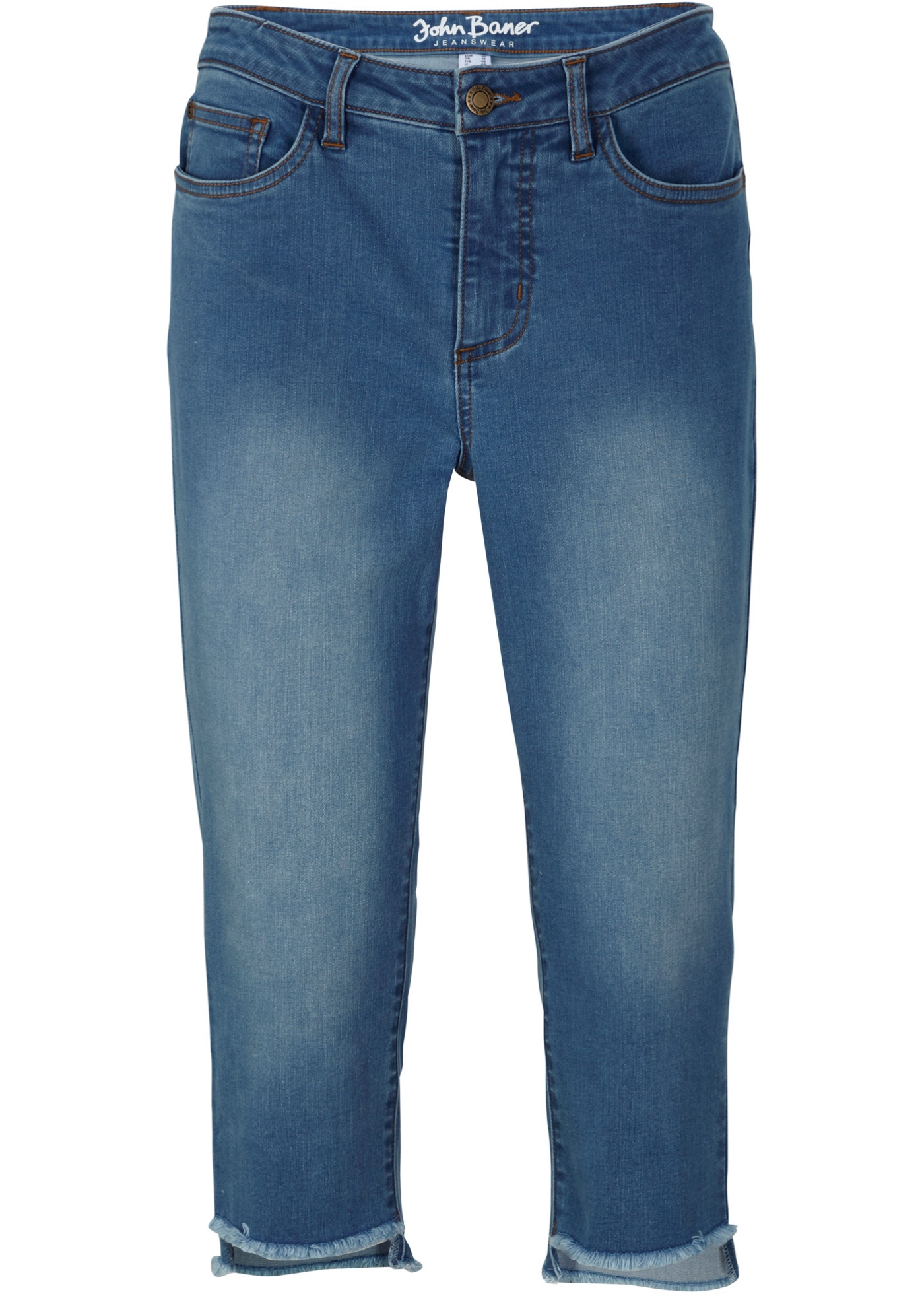 Corrigerende capri jeans
