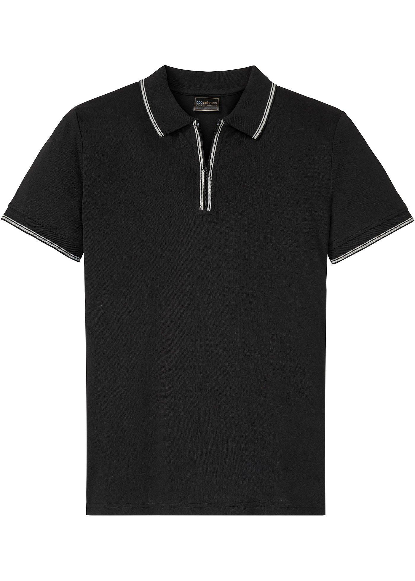 Poloshirt met ritssluiting