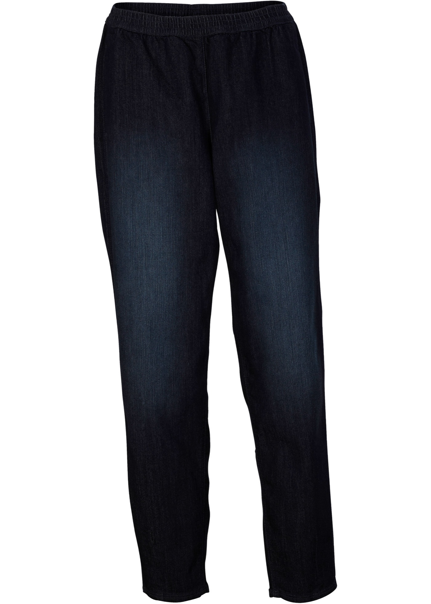 Jeans met comfortband, tapered