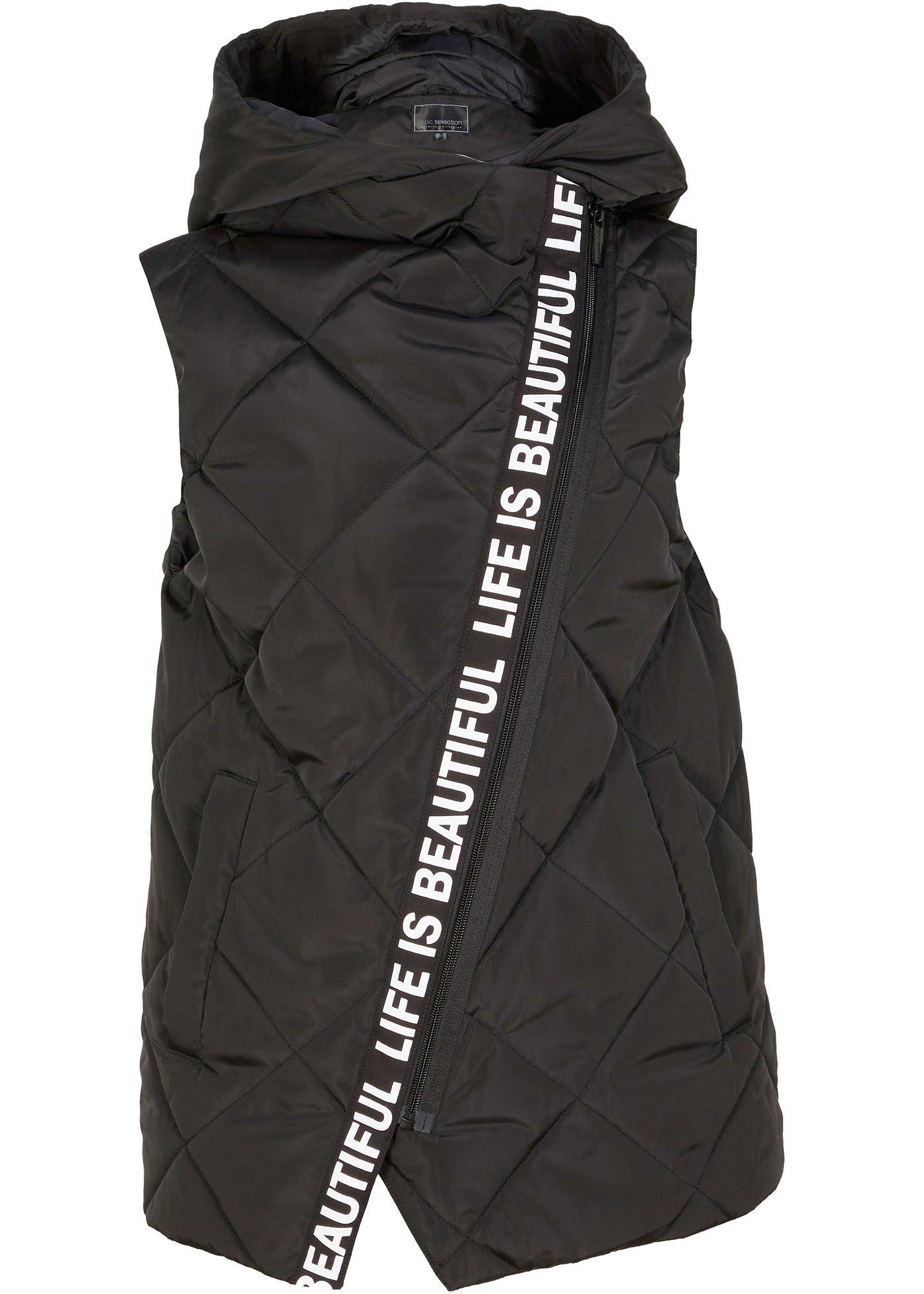 Asymmetrische bodywarmer