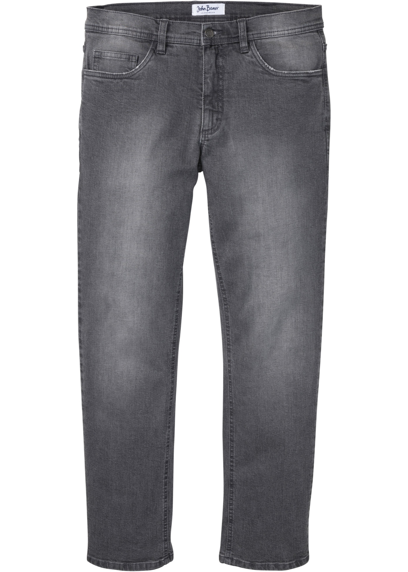Regular fit stretch jeans met comfort fit, straight